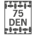 75 DEN