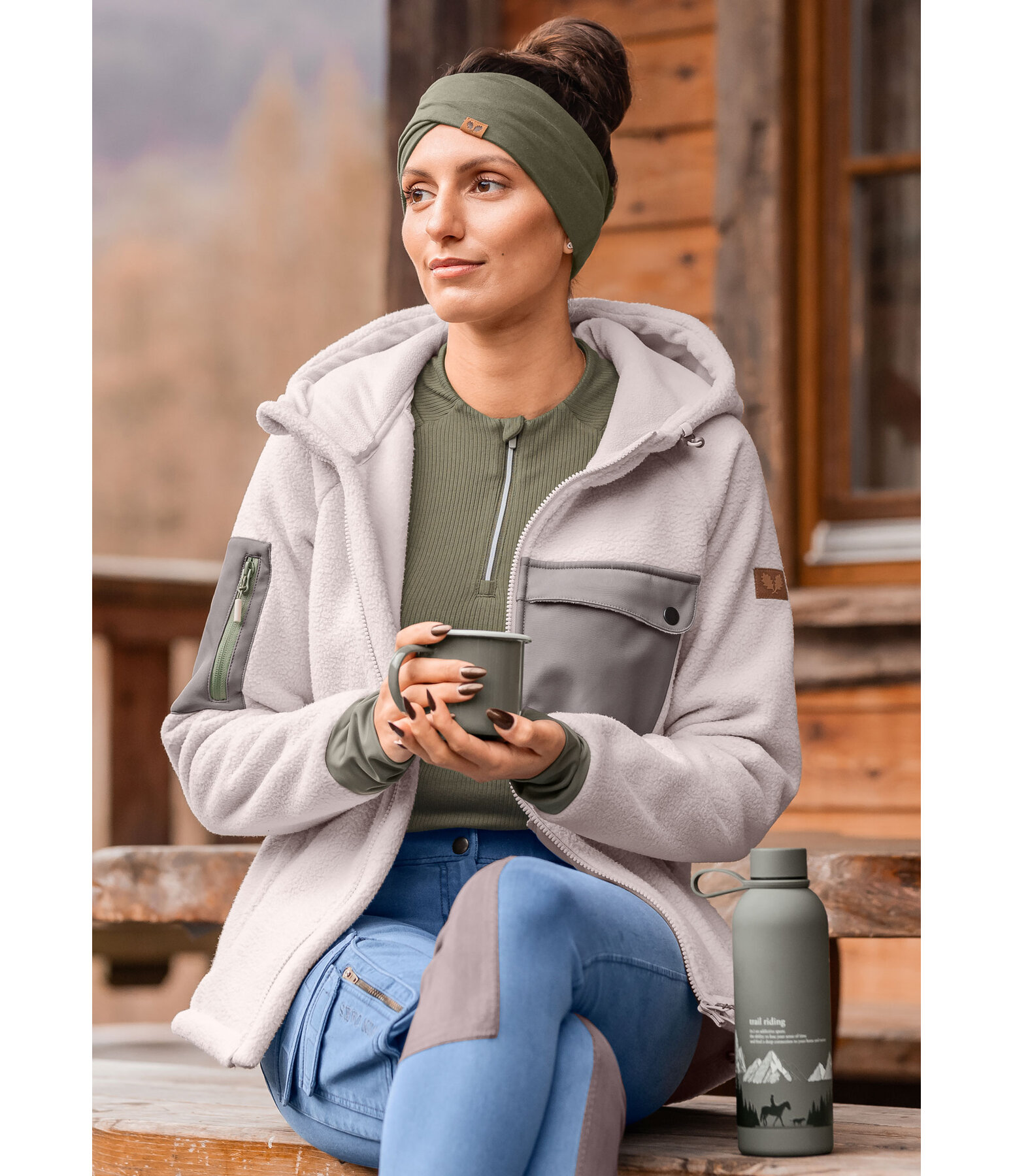 Winter-Cordjacke Red Rocks