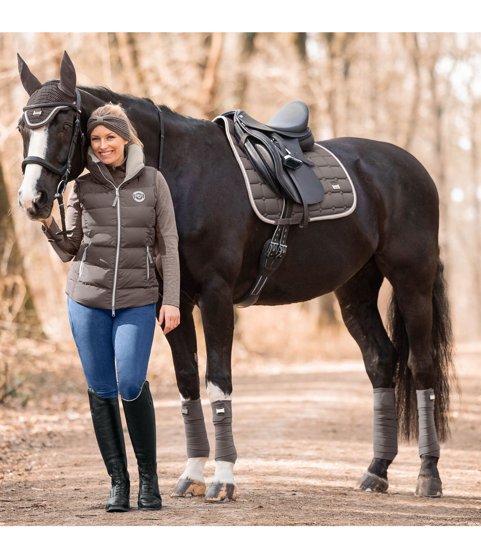 PFIFF DR Schabracke Dyat - Schabracke Mit Quick-Dry Untermaterial Pony/Full