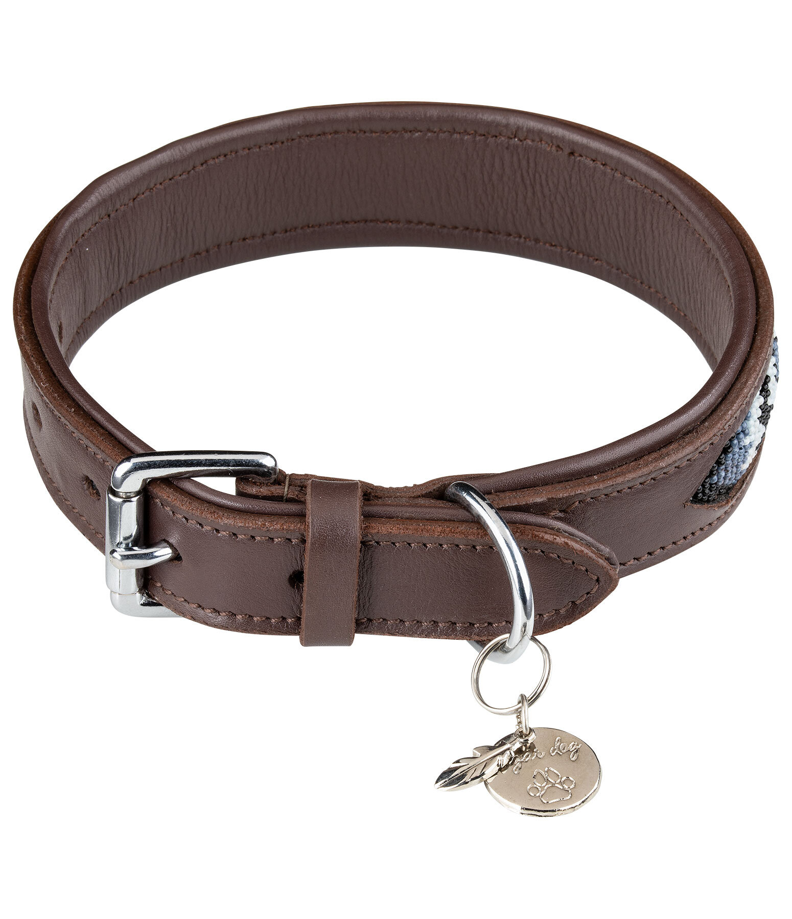 Hunde-Lederhalsband Nashville