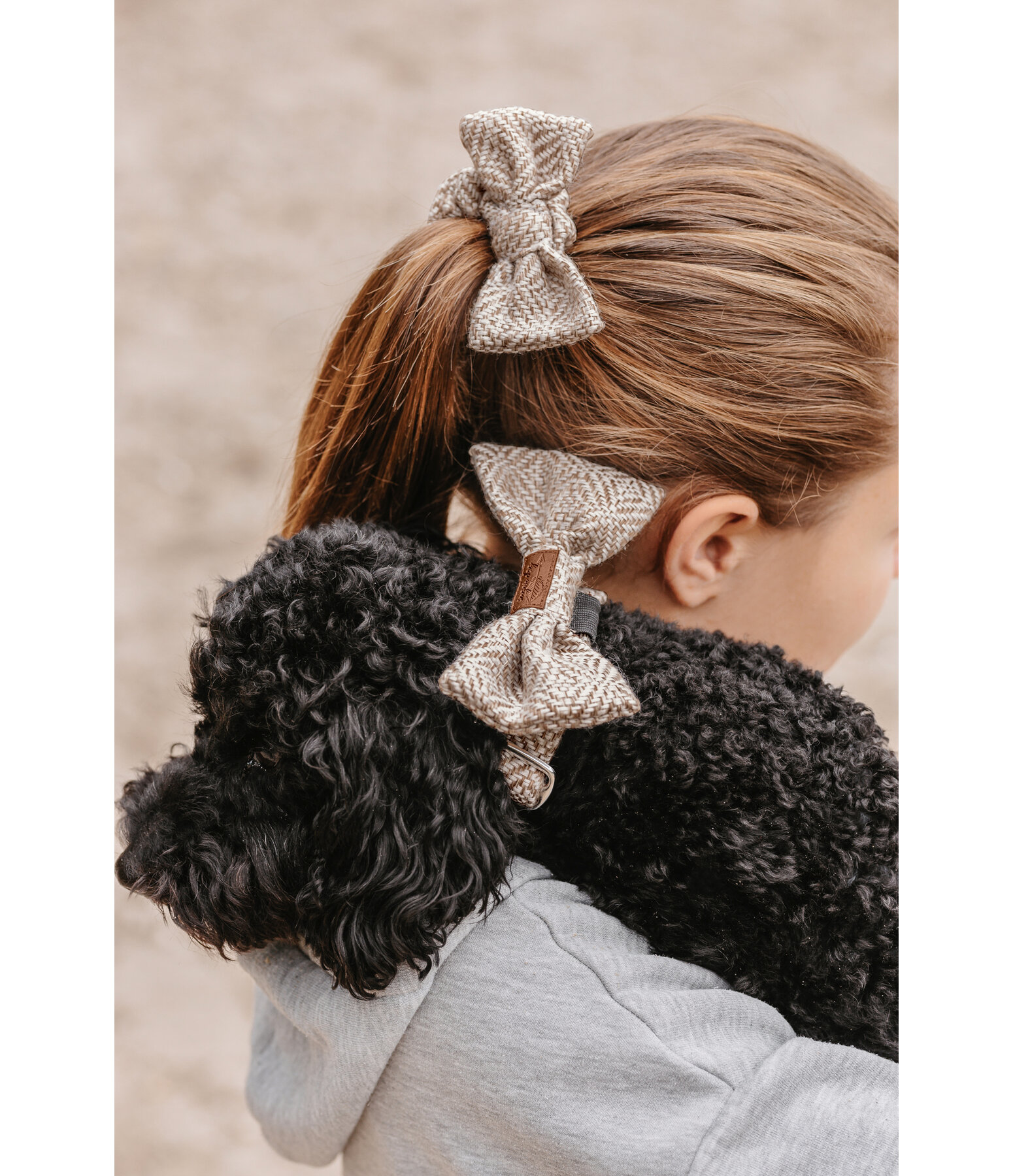 Fliege Tribal Love für Hunde