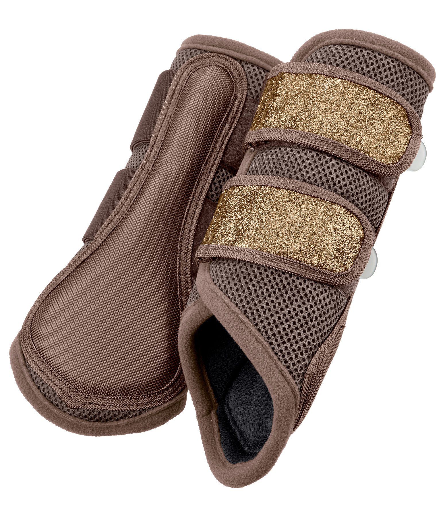 Mesh Gamaschen Glitter, Vorderbeine