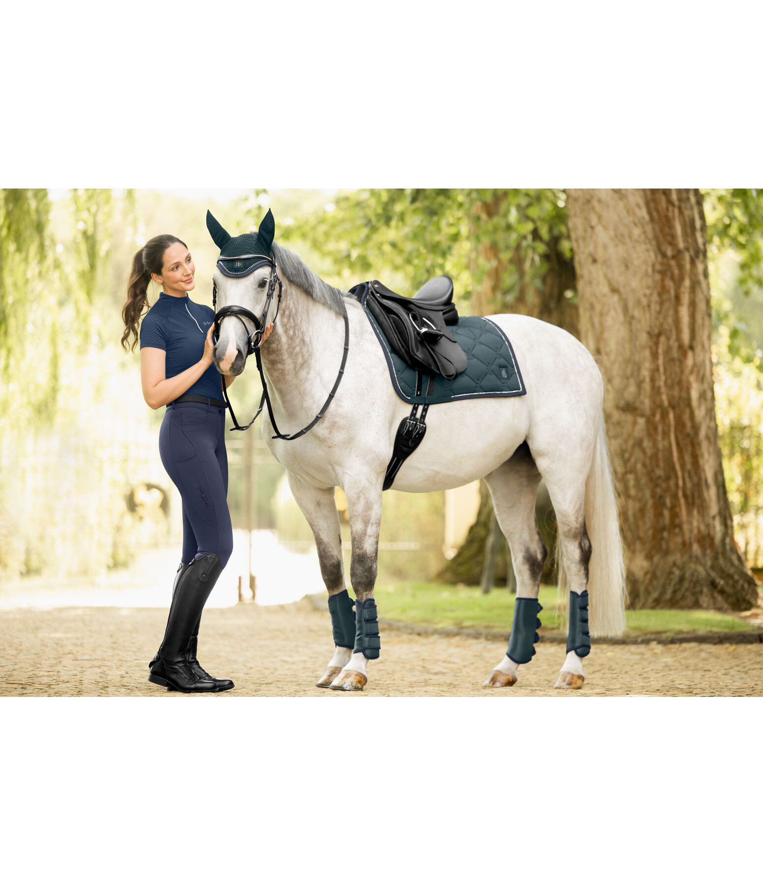 Fliegenhaube Twotone & Crystal