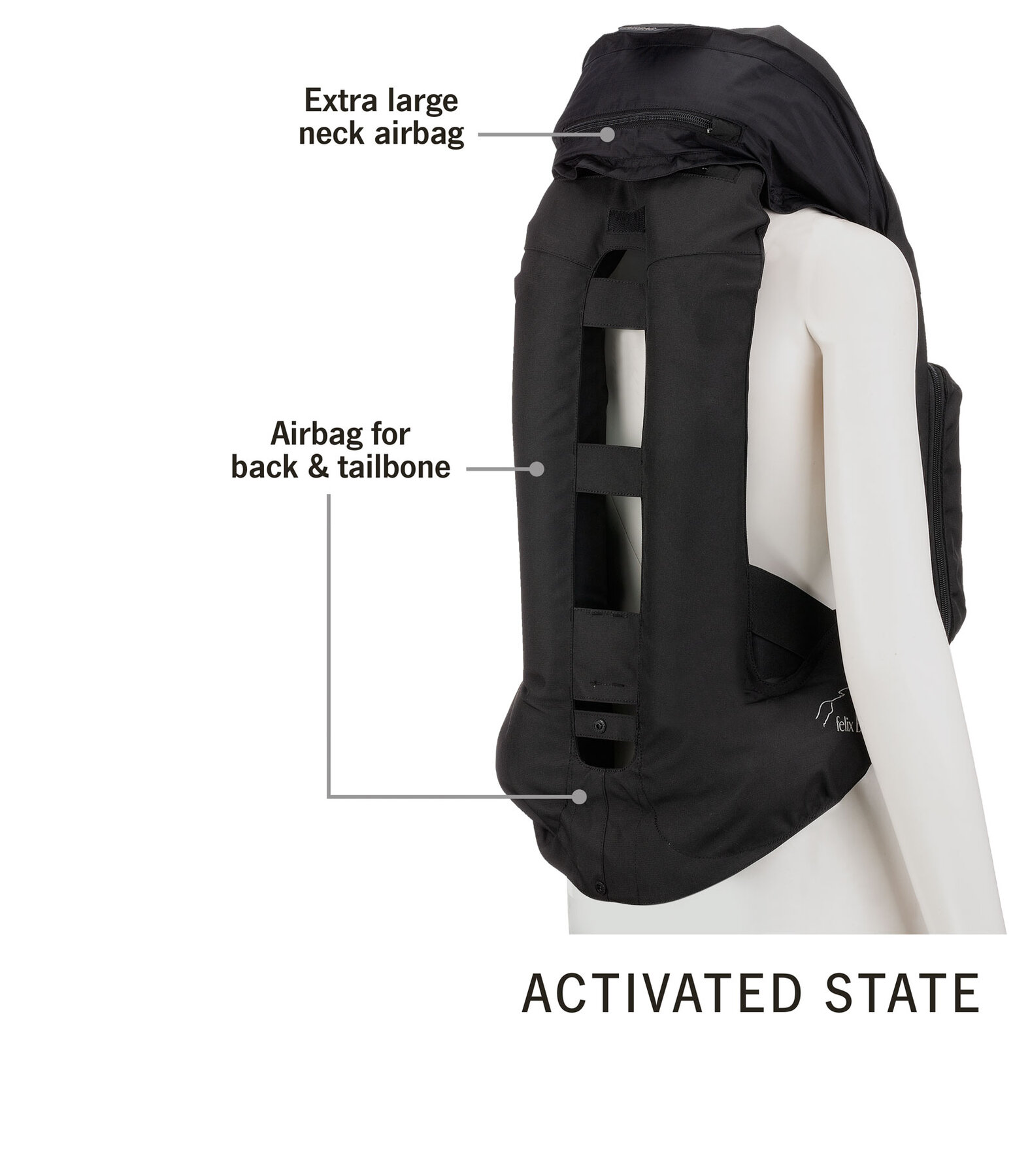 by SPARK Airbagweste Ultimate Back & Neck Protector