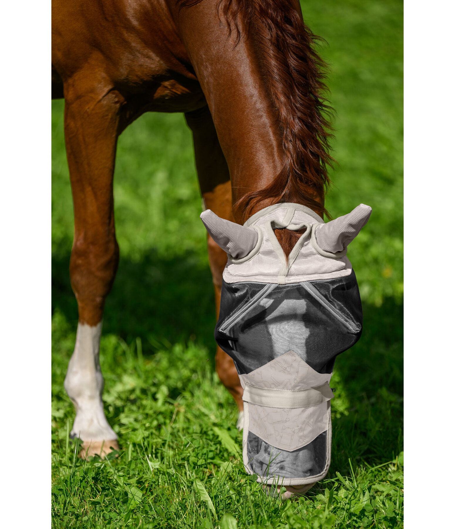 Kollektions-Fliegenmaske Signature III mit abnehmbarem N�sternschutz