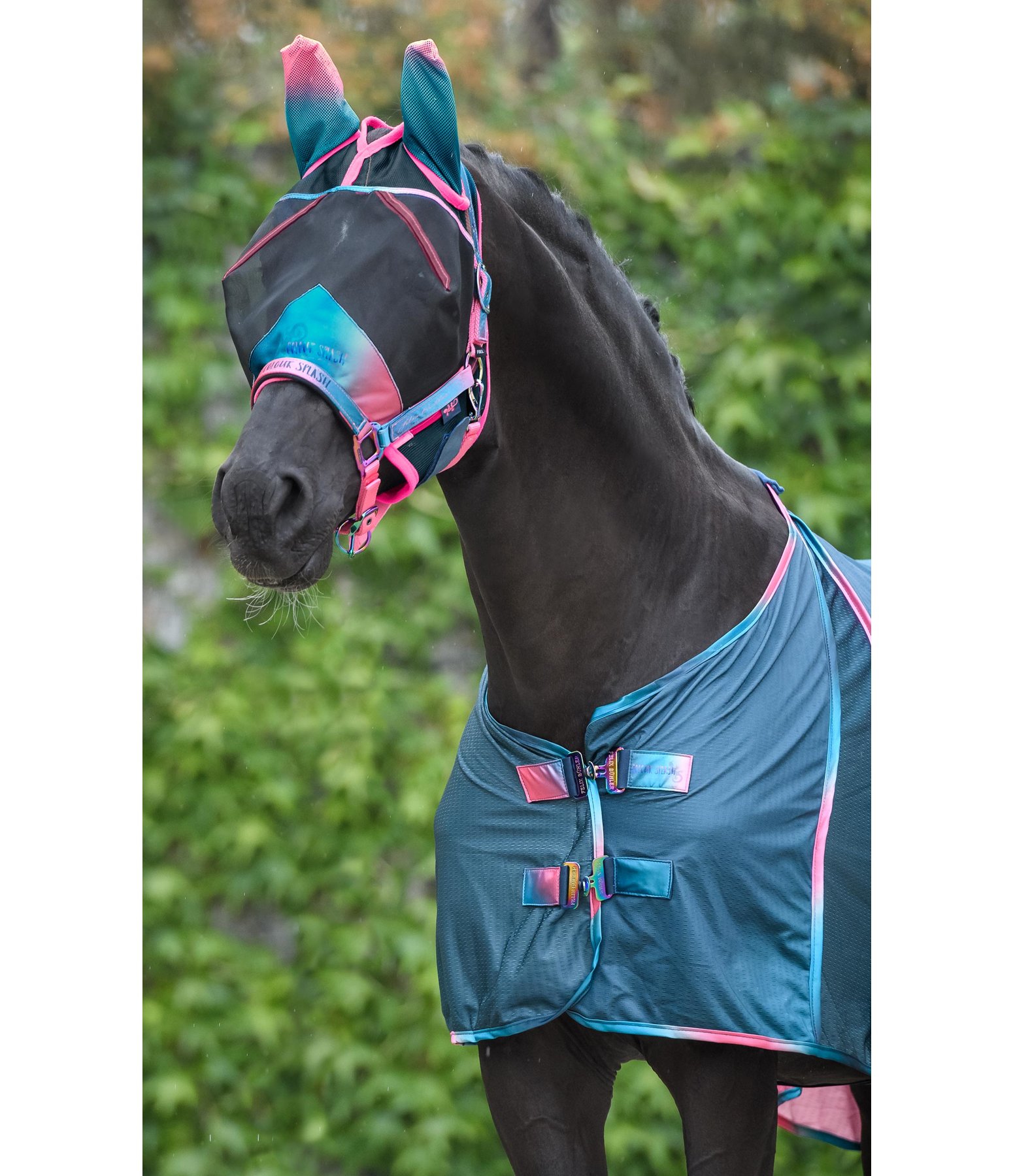 Fliegenmaske Colour Splash - Fliegenmasken & Fransen - Felix Bühler