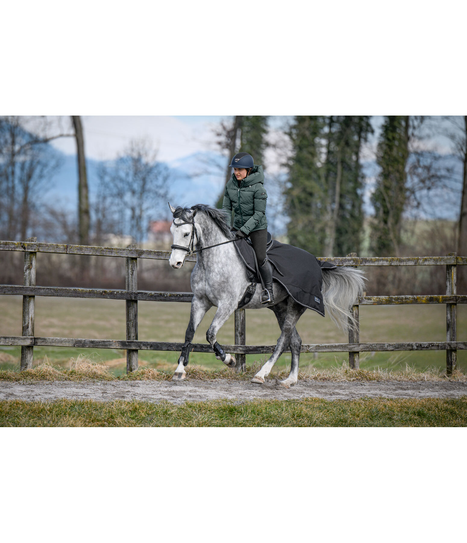 Regen-Ausreitdecke Kaleo, 50 g
