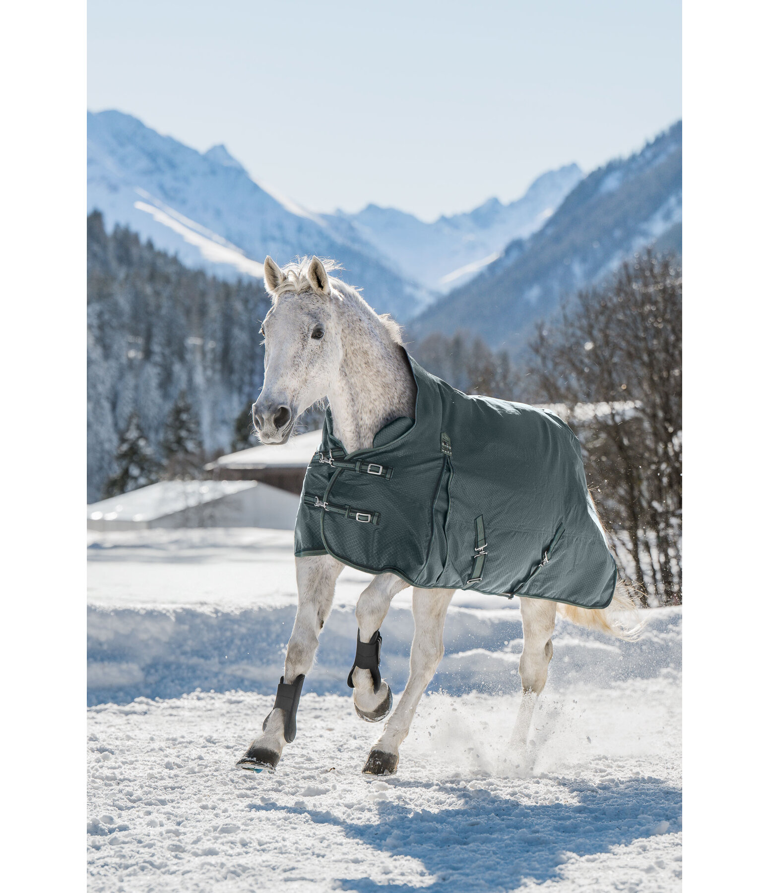 THERMO MASTER Highneck Outdoordecke Jesco II mit Fleeceinnenfutter, 100 g