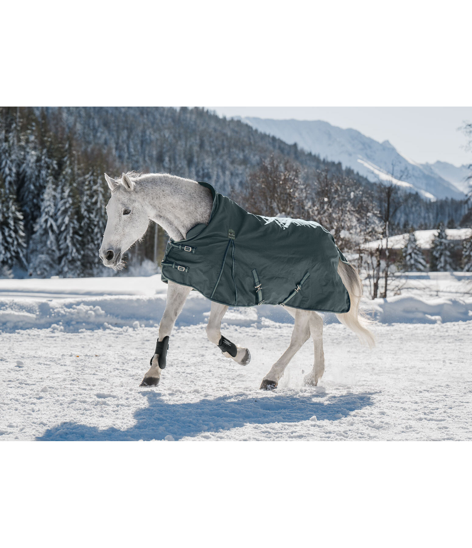 THERMO MASTER Highneck Outdoordecke Jesco II mit Fleeceinnenfutter, 100 g
