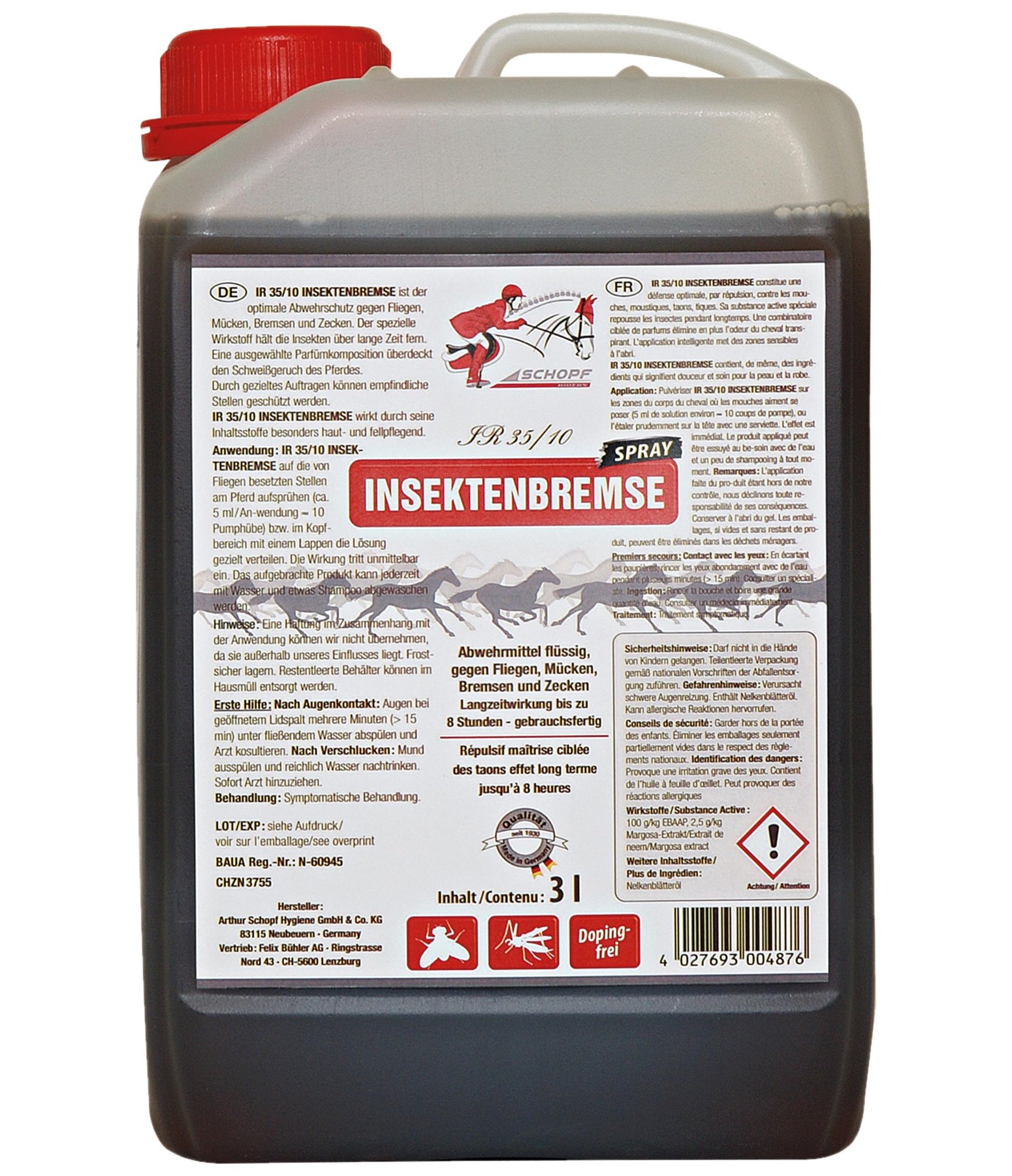 IR 35/10 Insektenbremse Abwehrspray