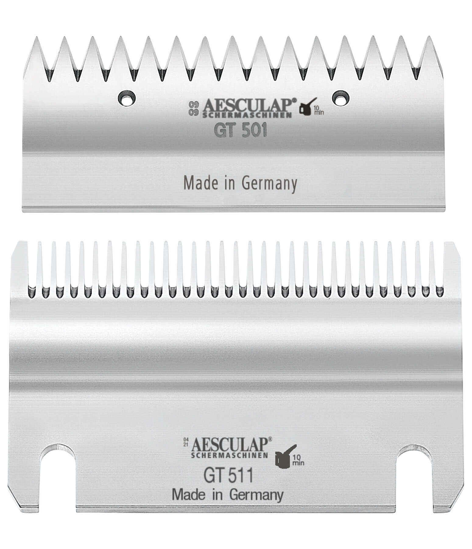 Aesculap Schermesser Set Econom, passend fr Schermaschine Bonum und Bonum Pro - Fine 1 mm