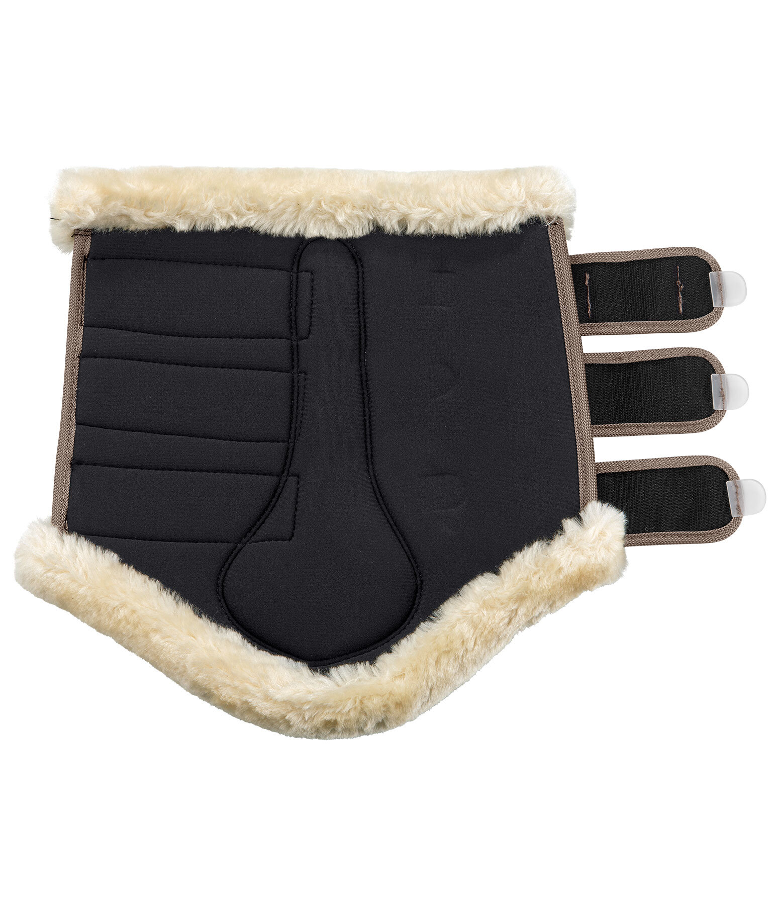 Teddyfleece-Dressurgamaschen Essential, Hinterbeine