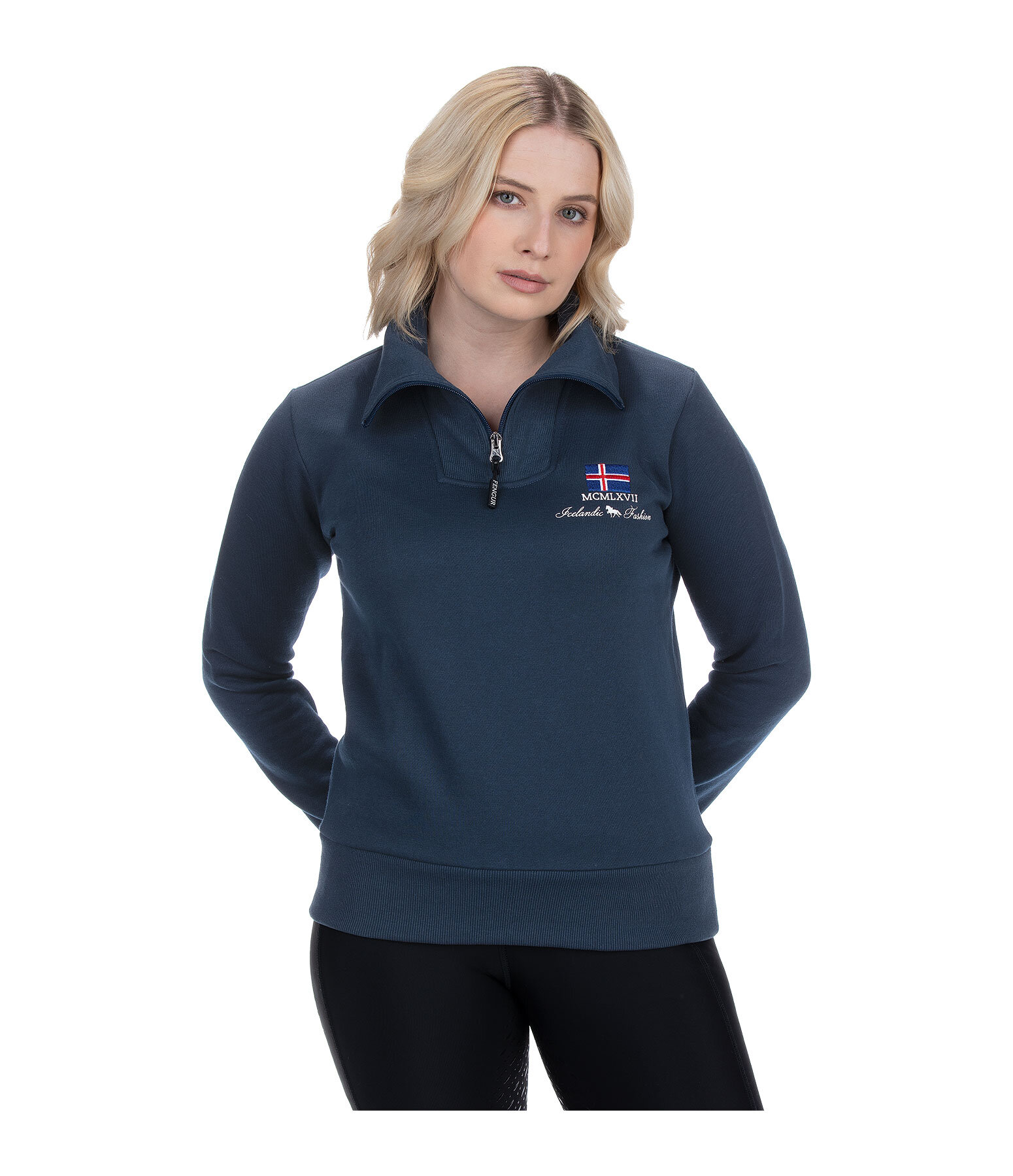 Rollkragen-Pullover Floro