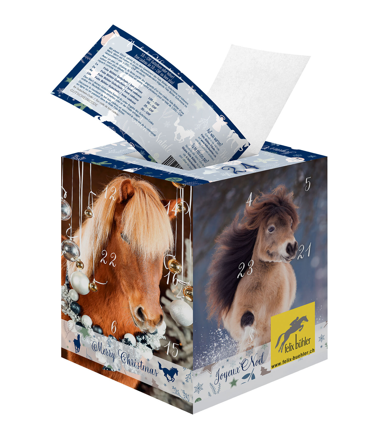 Adventskalender mit 10.- Gutschein oder hher