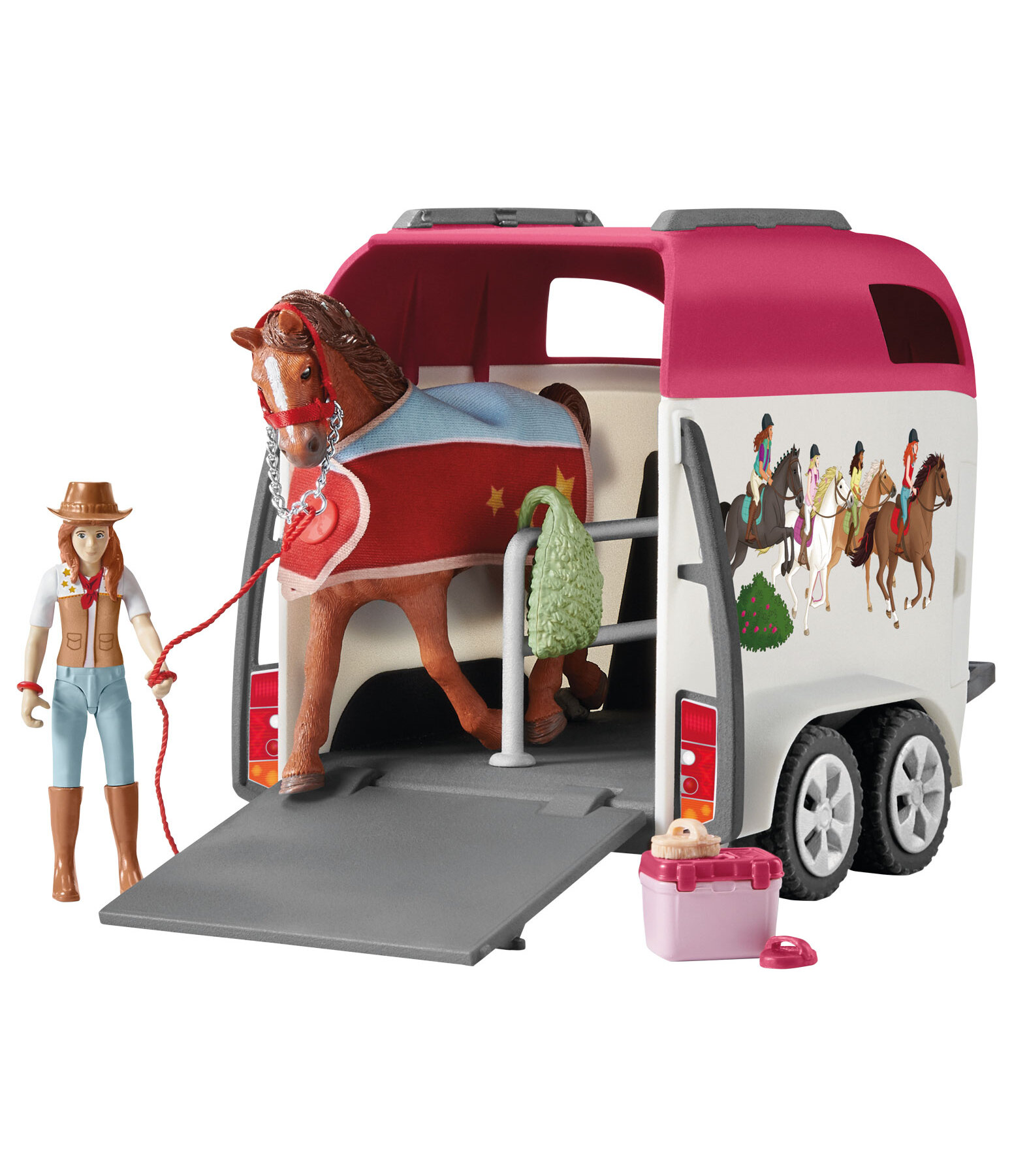 Horse Club Abenteuer mit Auto und Pferdeanh�nger