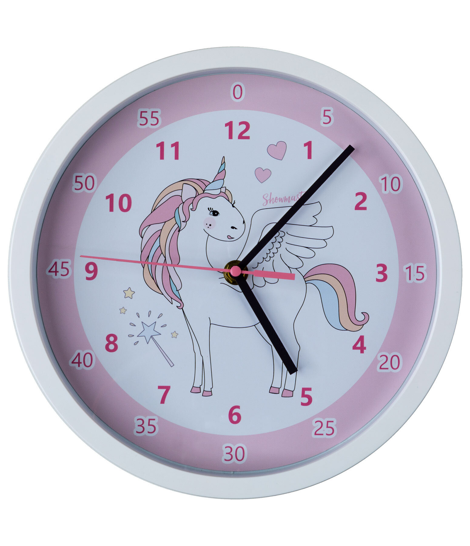 Wanduhr fr Kinder Be like a Unicorn