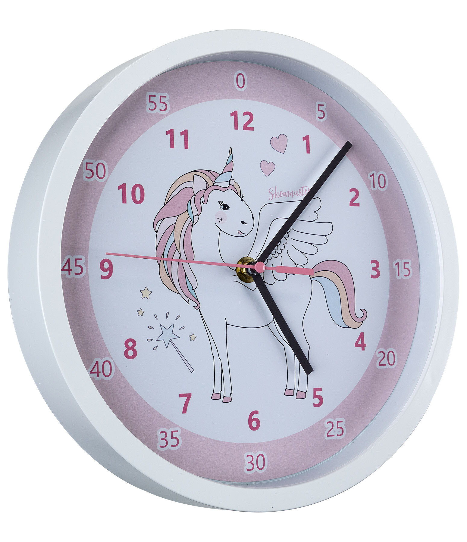 Wanduhr fr Kinder Be like a Unicorn