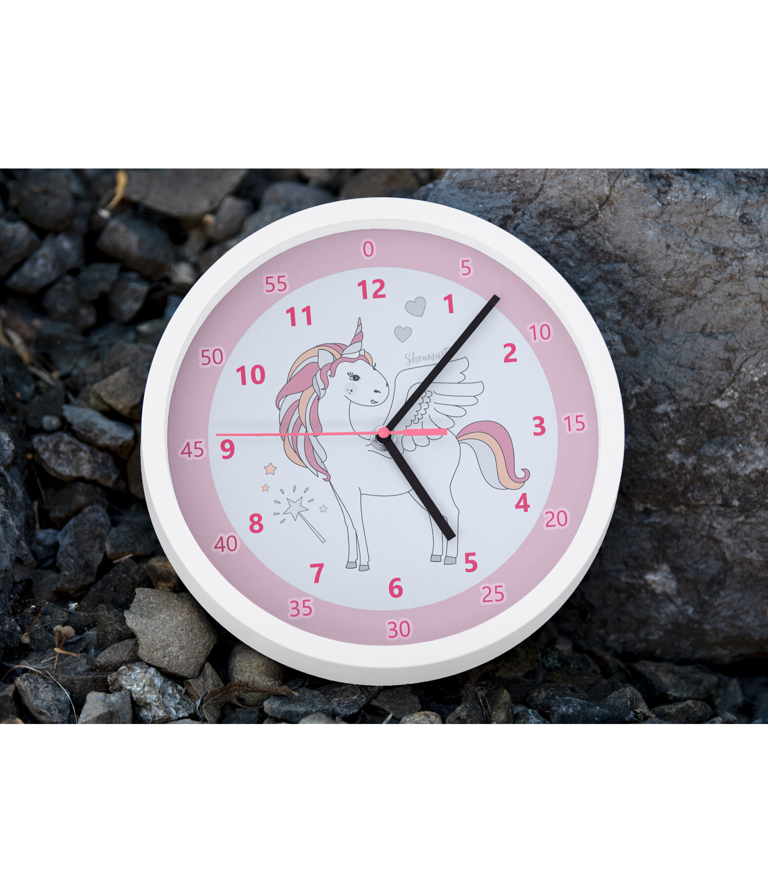 Wanduhr fr Kinder Be like a Unicorn