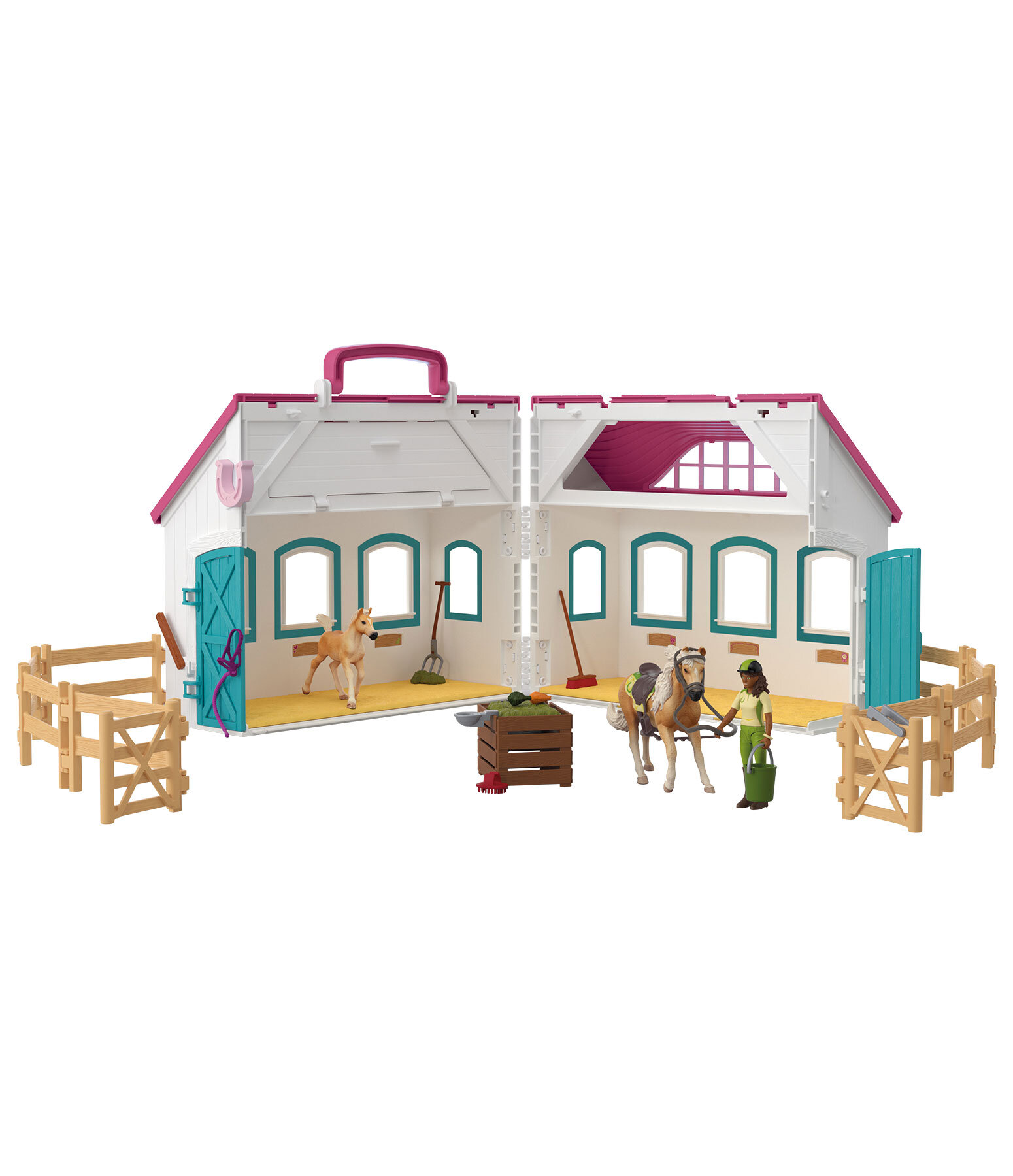 Offenstall Kleines Hufeisen