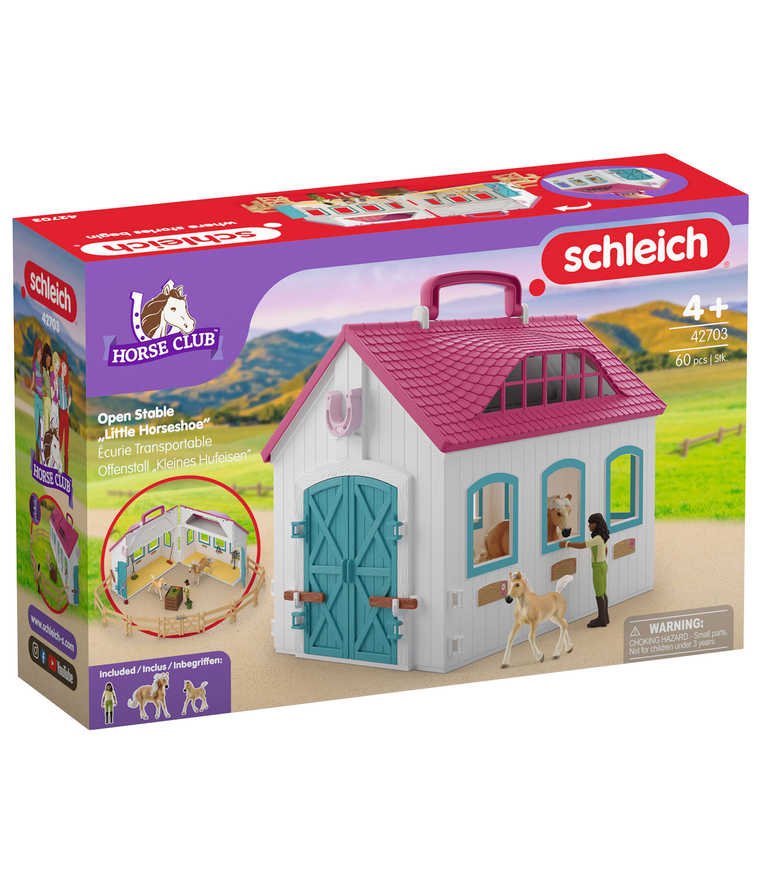 Offenstall Kleines Hufeisen