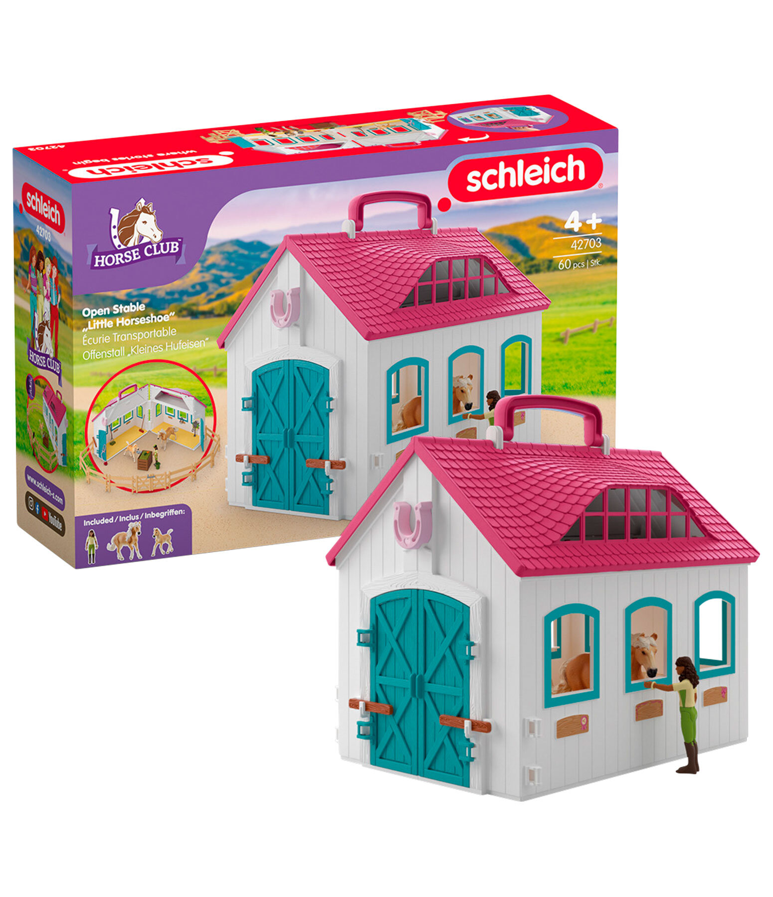 Offenstall Kleines Hufeisen