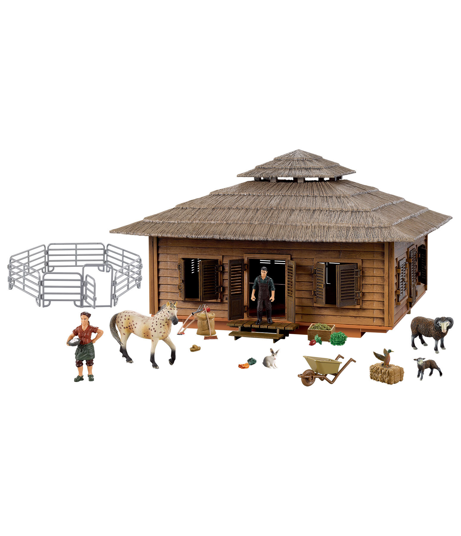 Play series Safari-Haus-Roundpen-Set