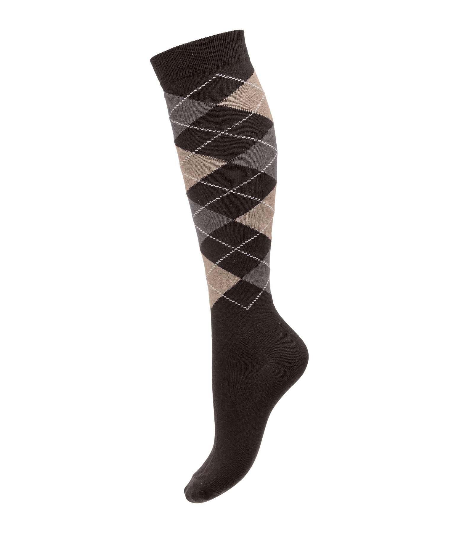Kniestr�mpfe Argyle