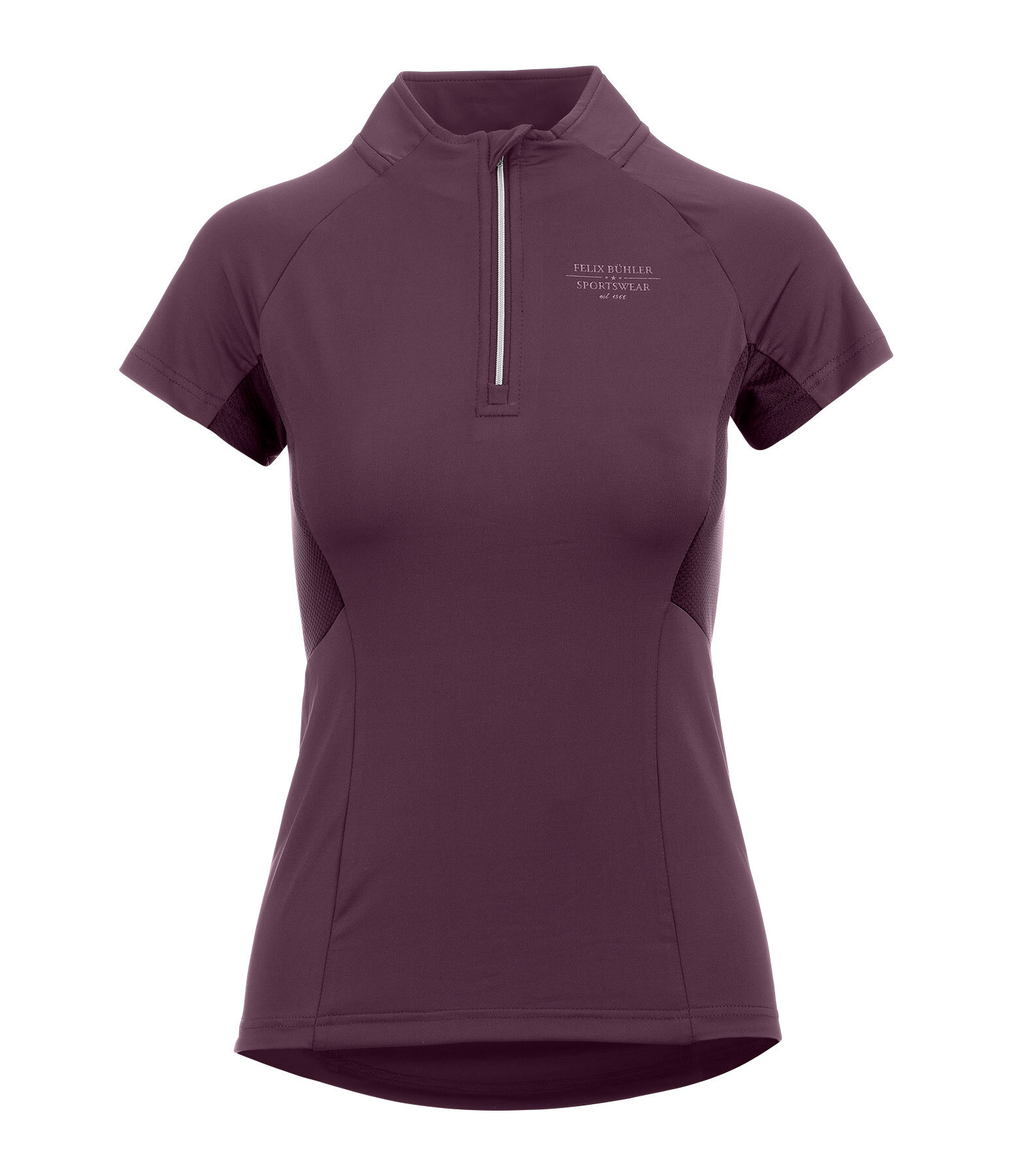 Zip-Funktionsshirt Lola