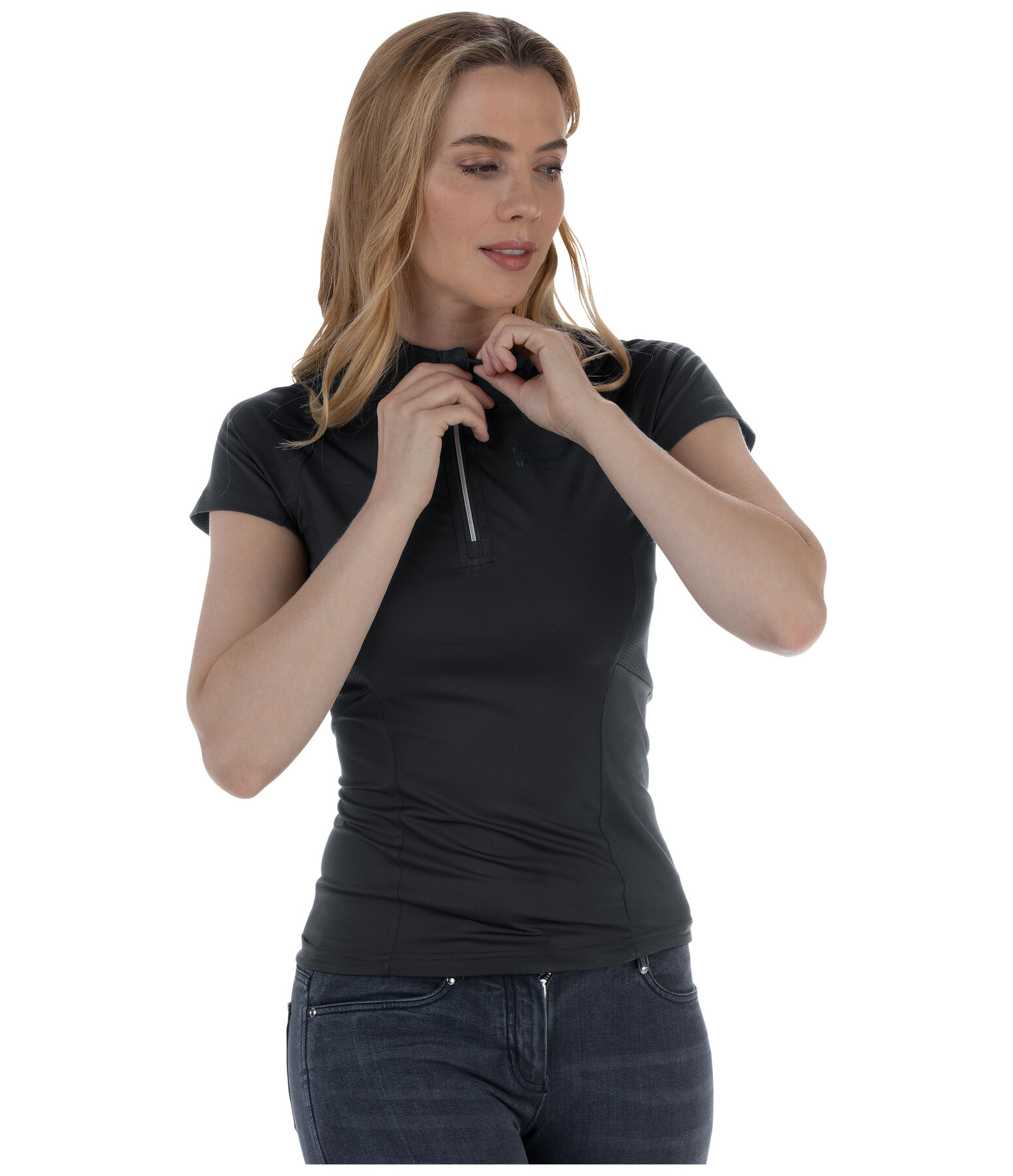 Zip-Funktions-Shirt Lola