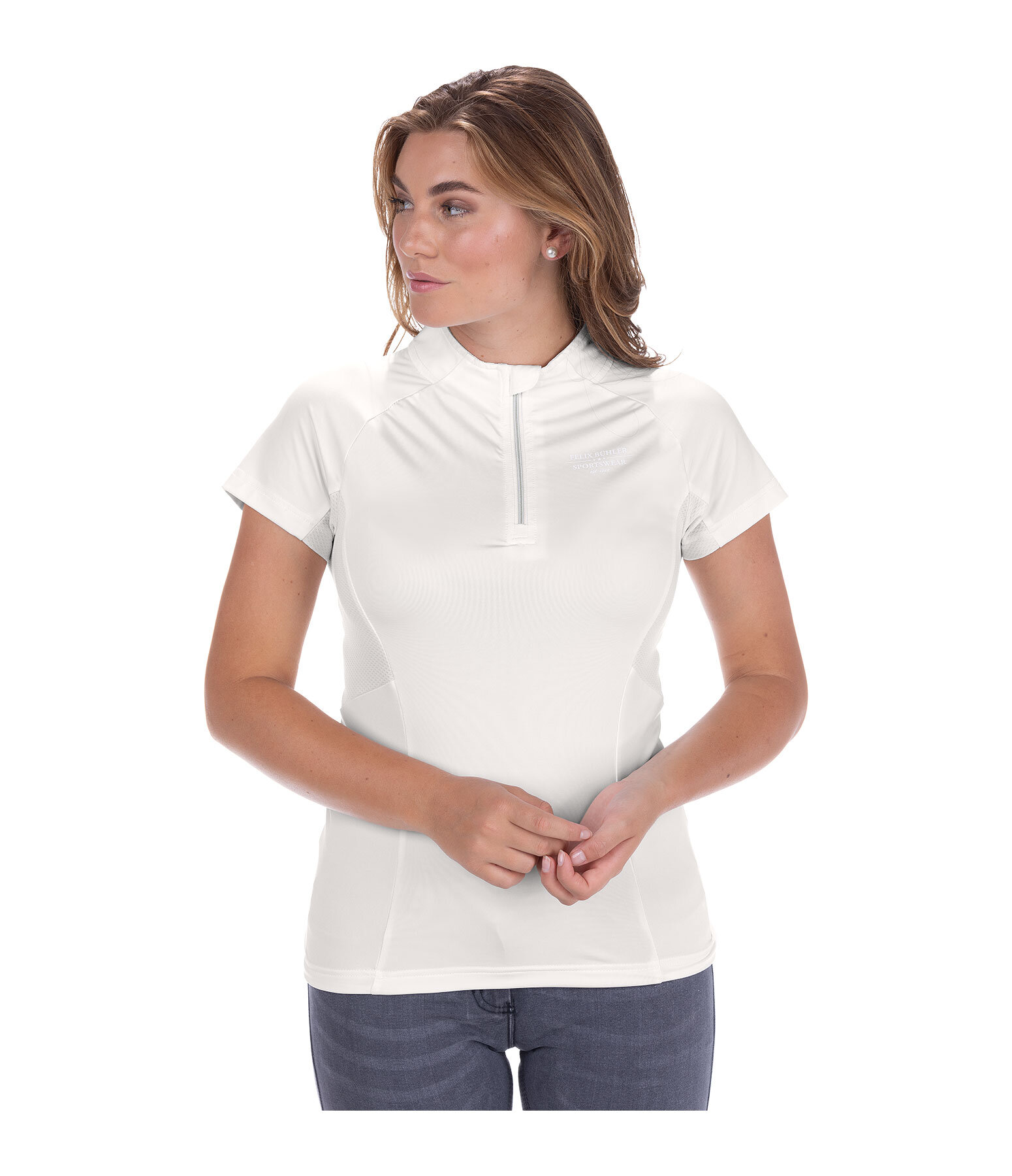 Zip-Funktions-Shirt Lola
