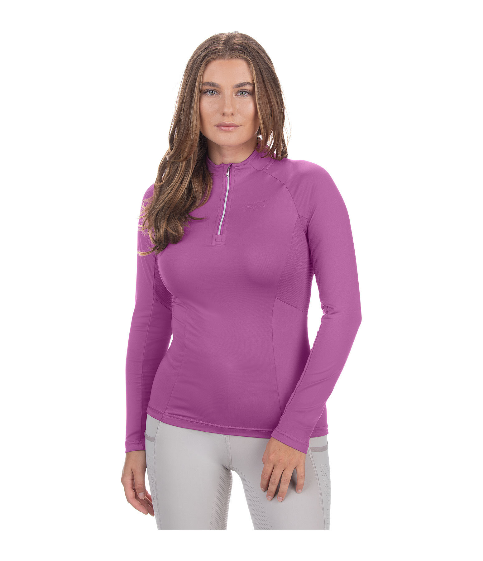 Zip-Funktions-Langarmshirt Sofie