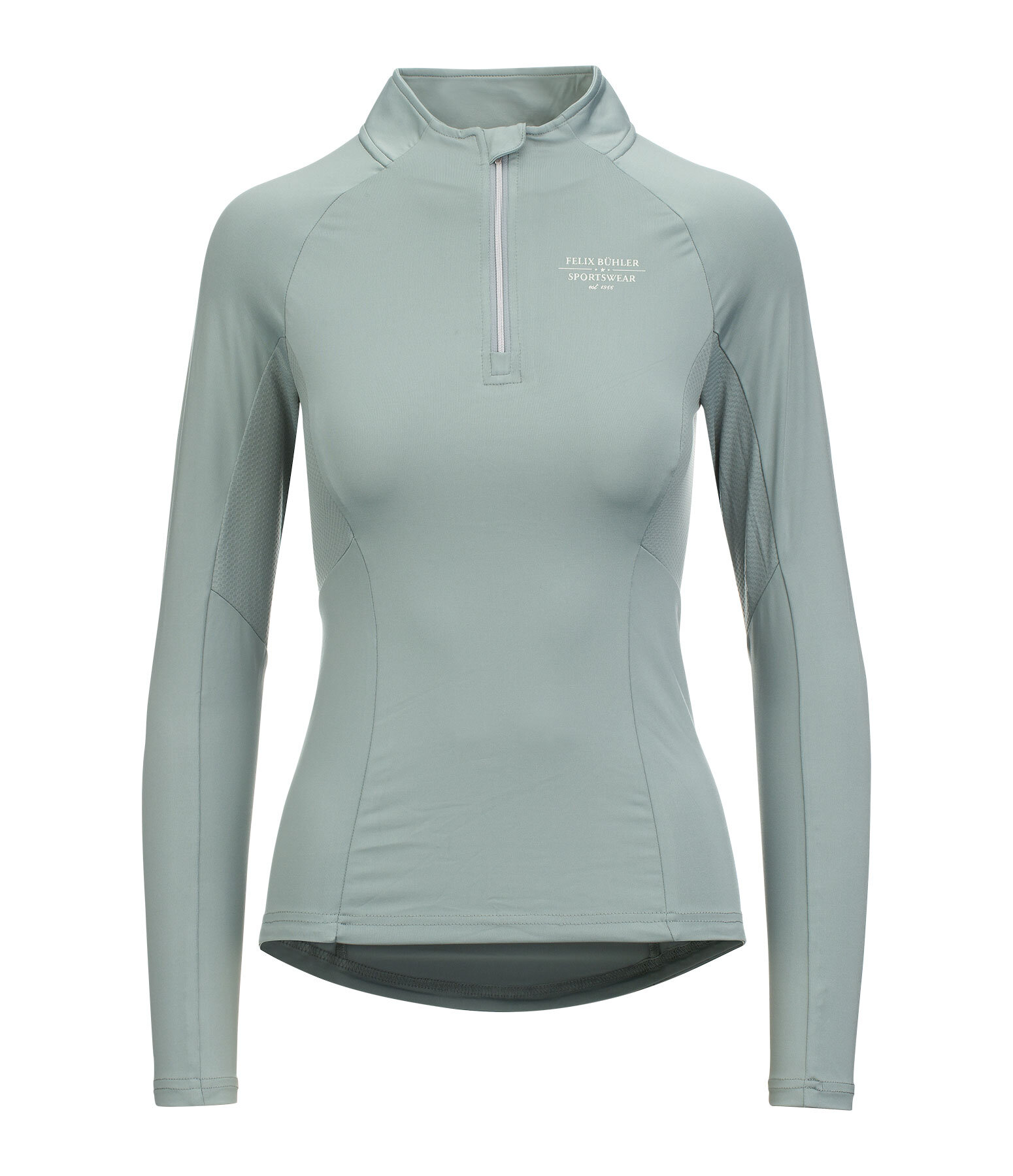 Zip-Funktions-Langarmshirt Sofie