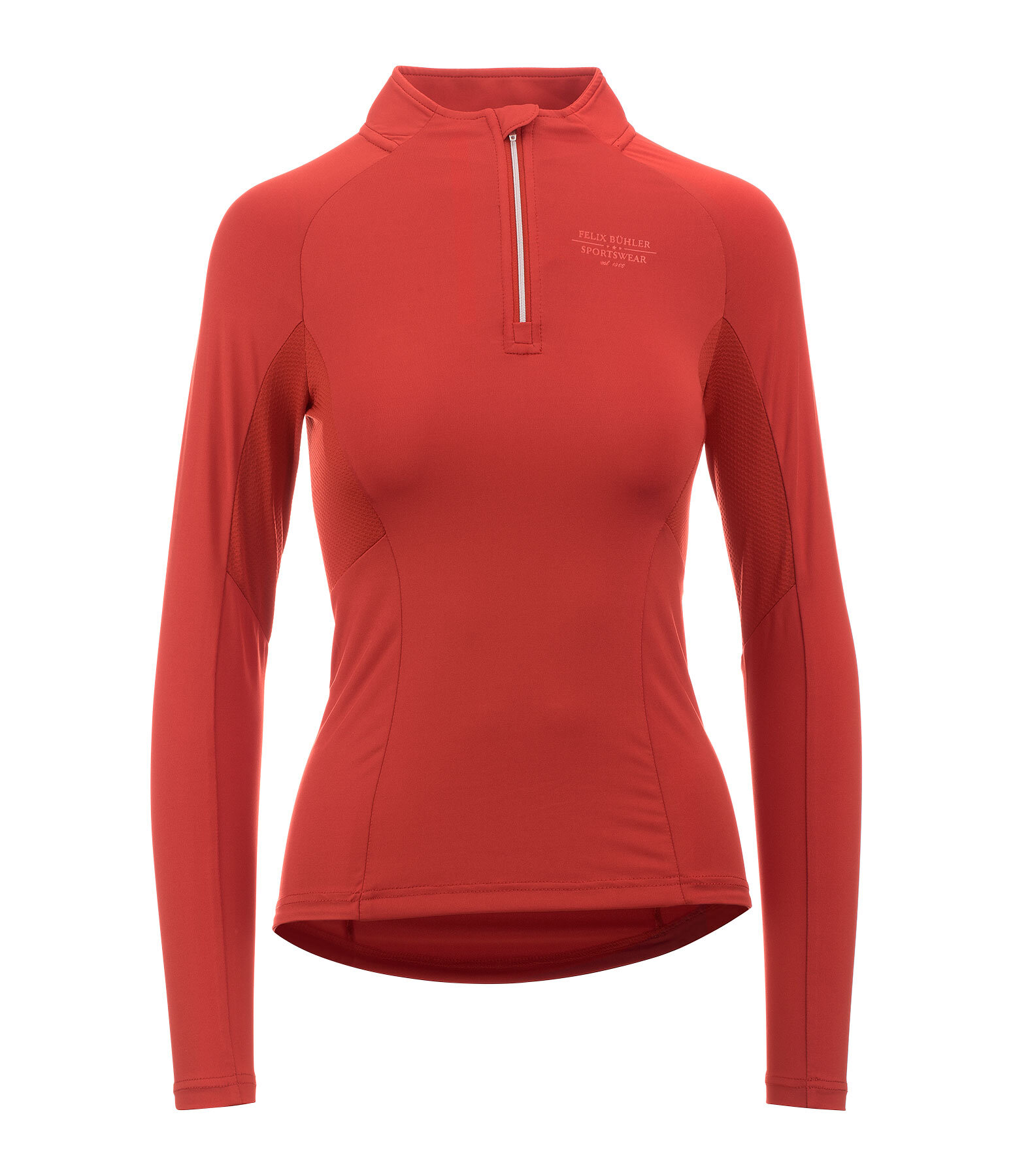 Zip-Funktions-Langarmshirt Sofie