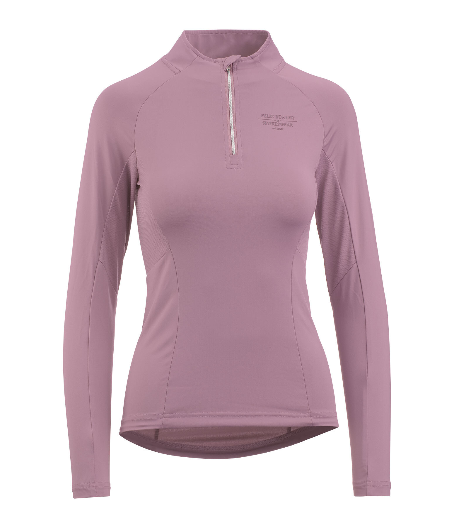 Zip-Funktions-Langarmshirt Sofie