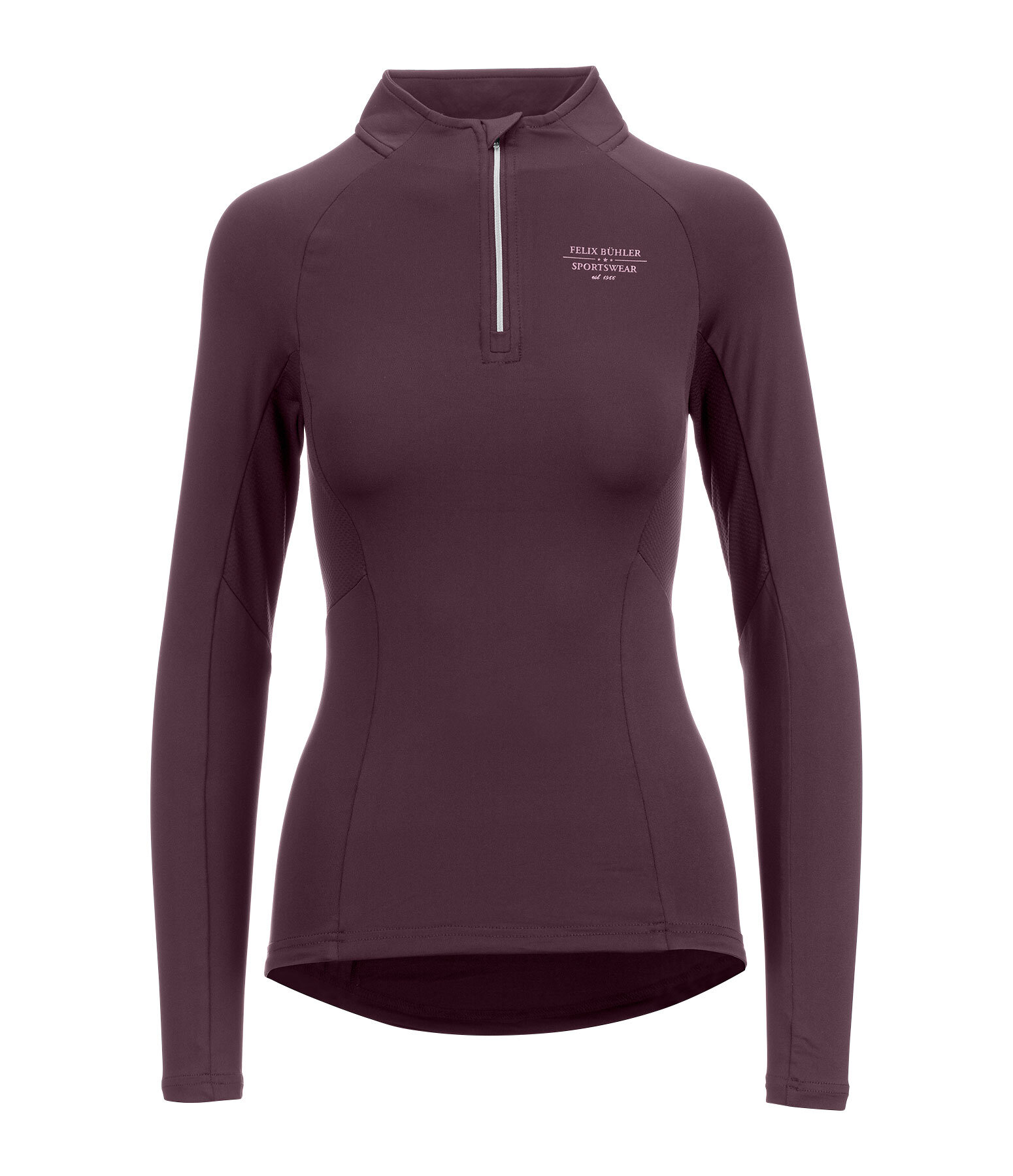Zip-Funktions-Langarmshirt Sofie