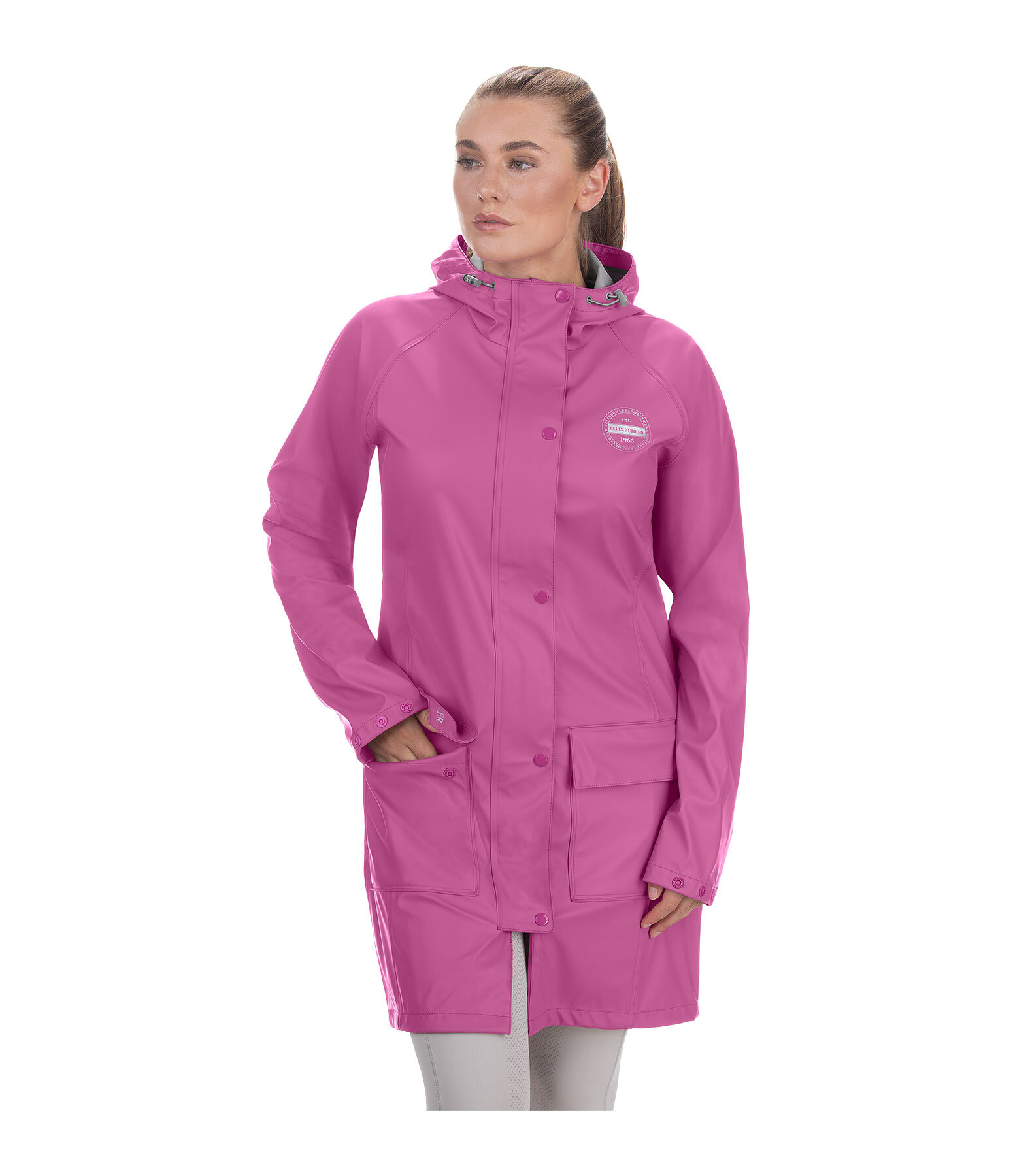 Kapuzen-Reit-Regenmantel Amy