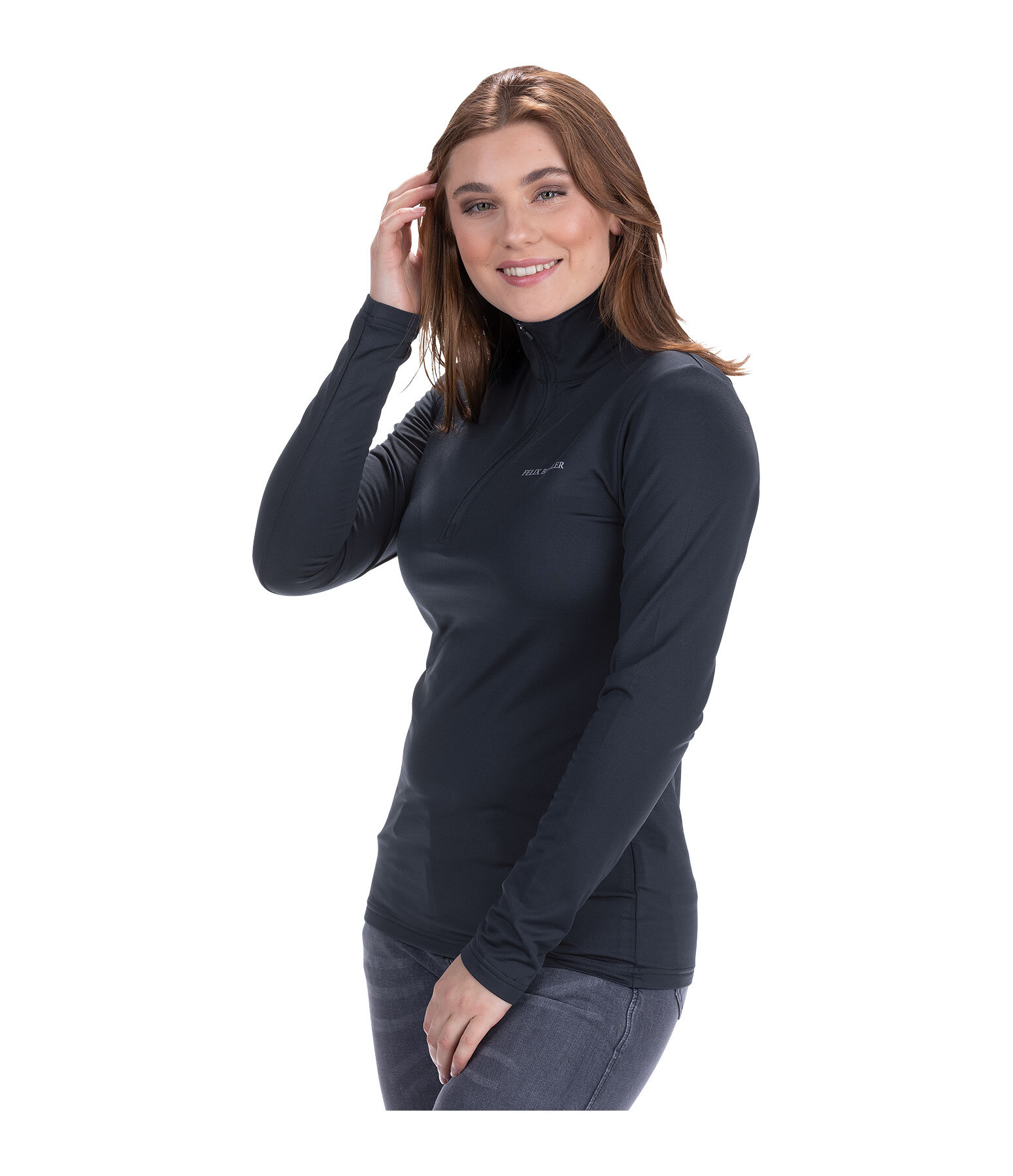 Performance-Stretch-Langarmshirt Frieda