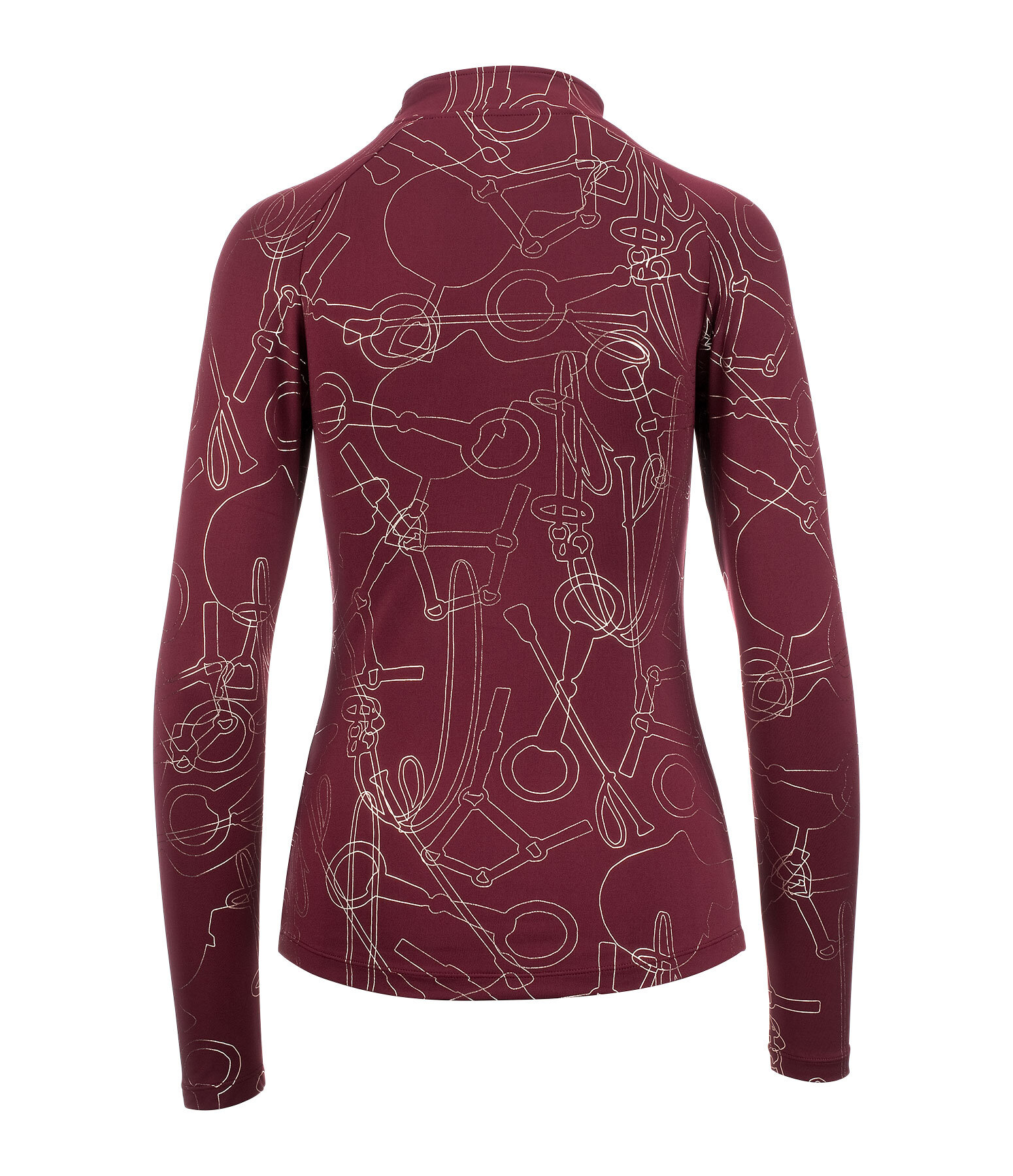 Zip-Funktions-Langarmshirt Hanne