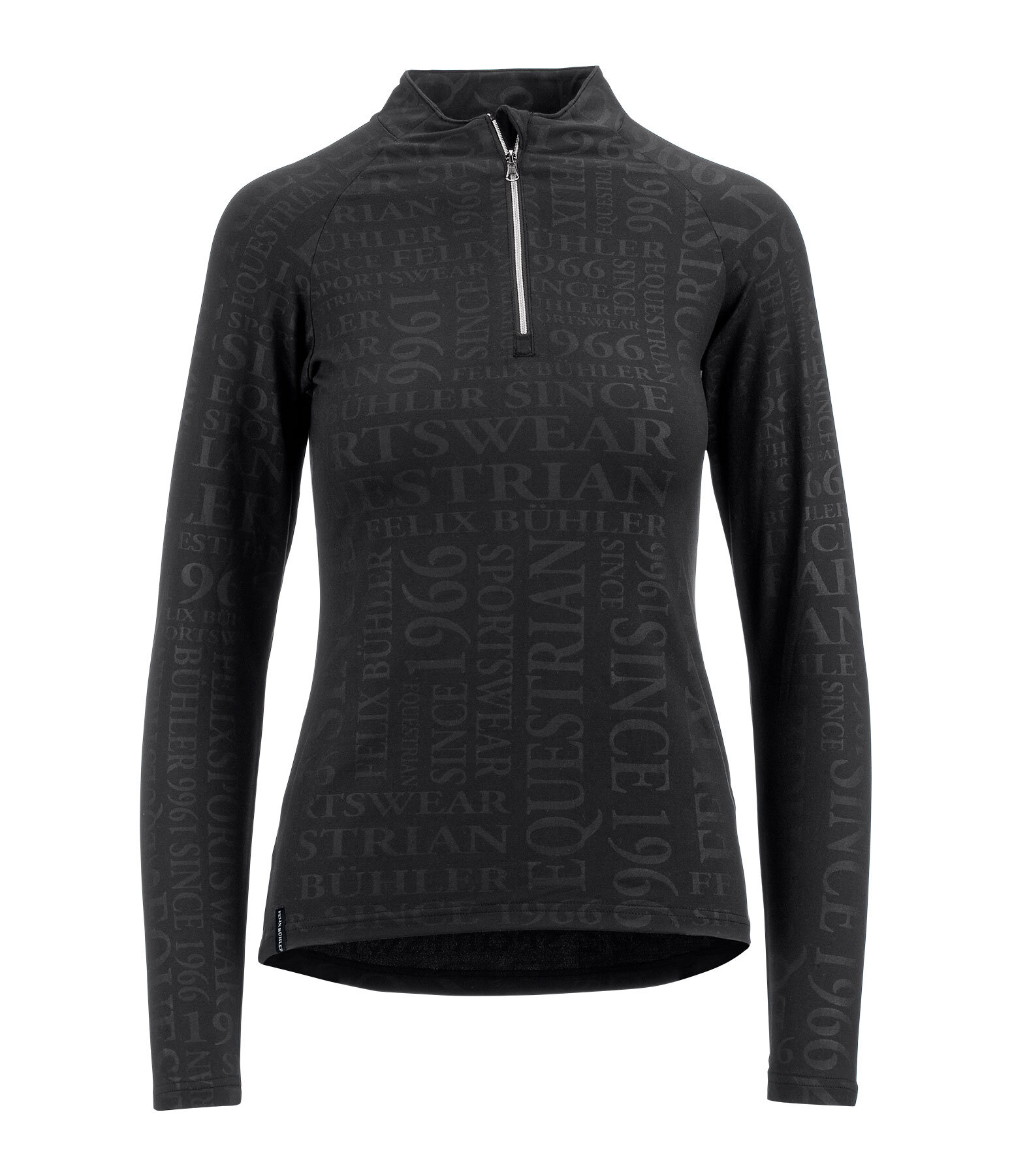 Zip-Funktions-Langarmshirt Lola