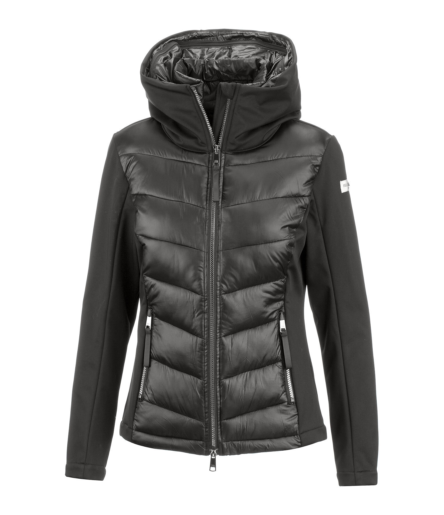 Softshell-Kapuzen-Kombi-Reitjacke Claire