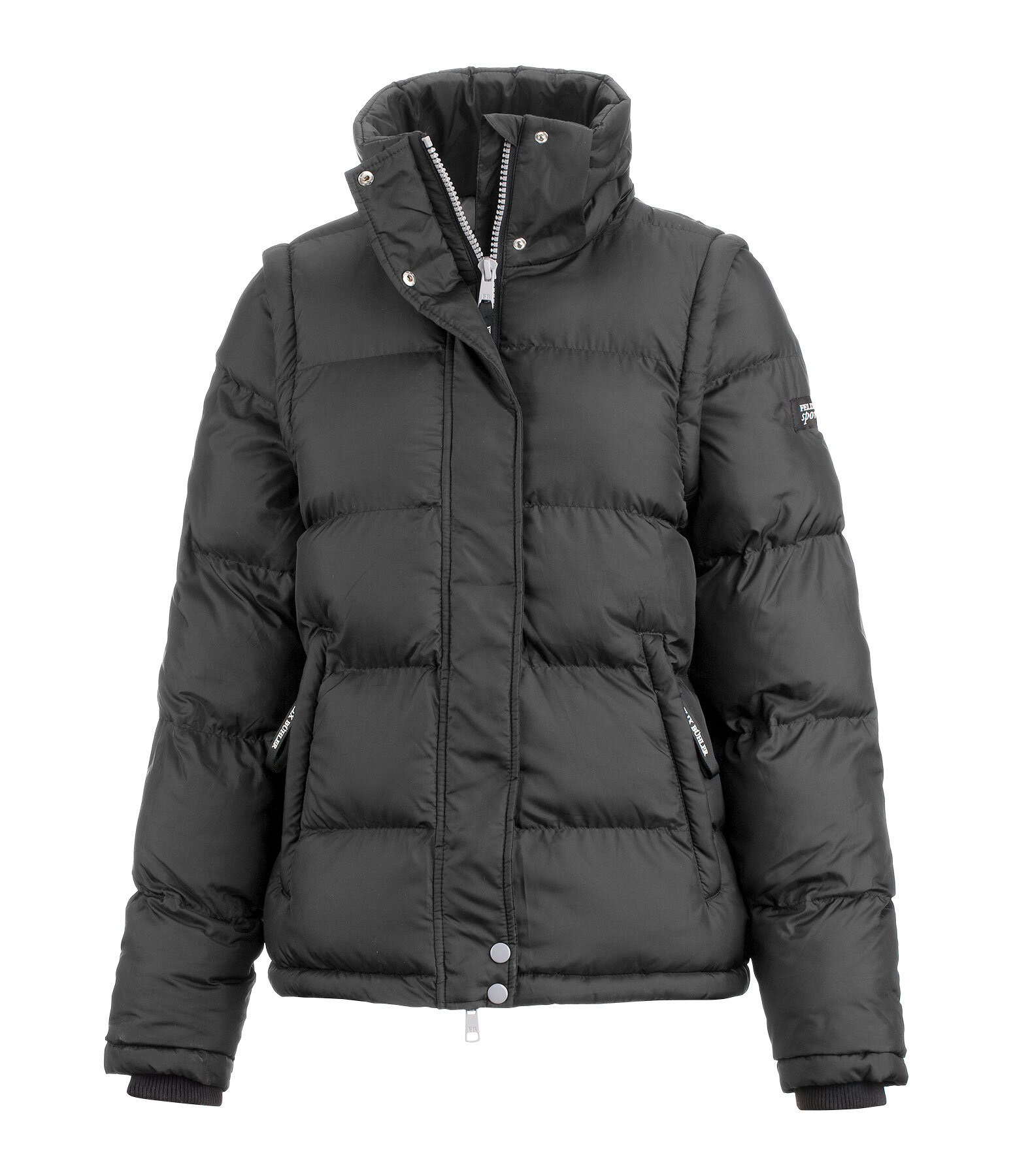 2 in 1 Kapuzen-Steppjacke Milla