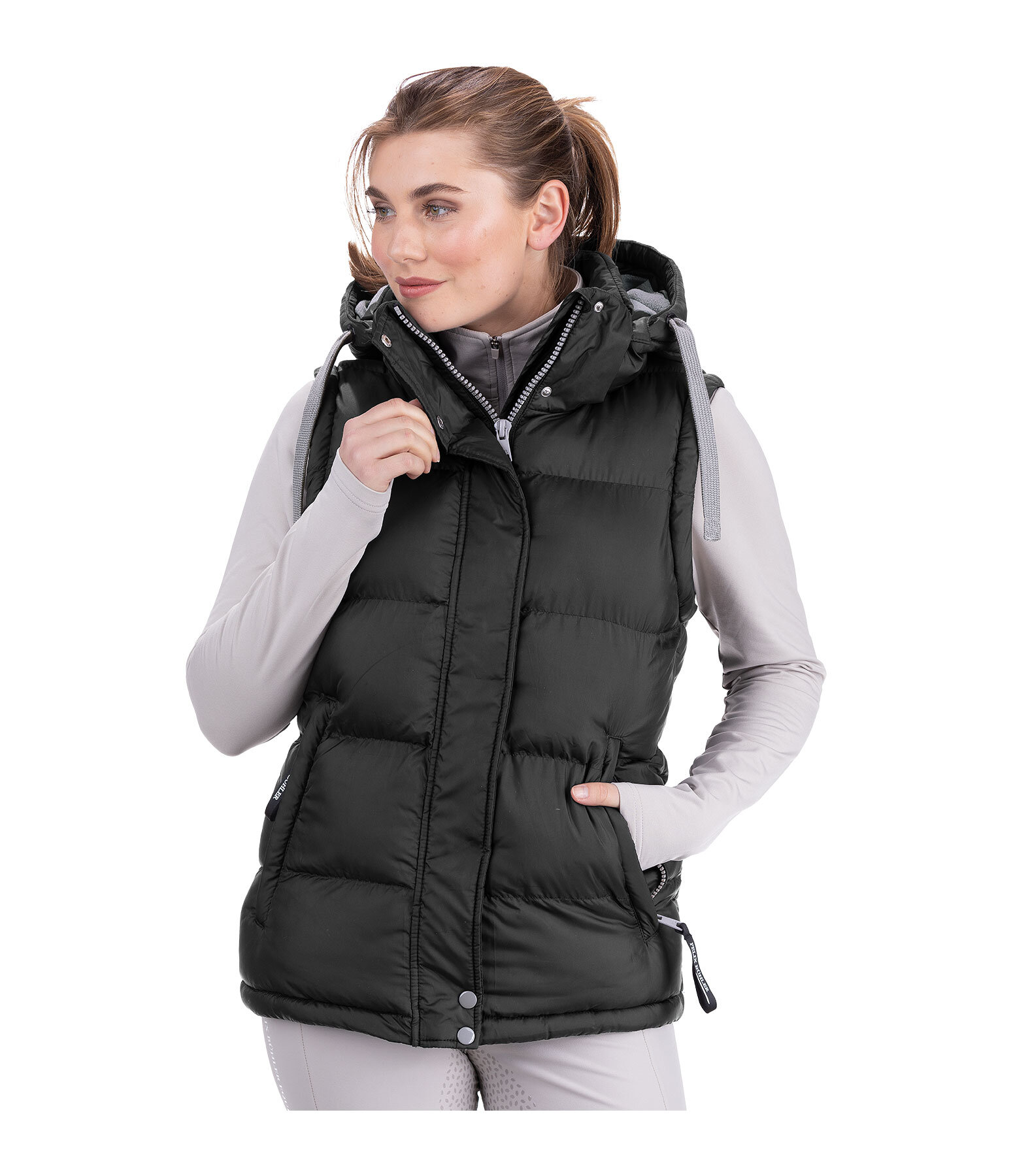 2 in 1 Kapuzen-Steppjacke Milla