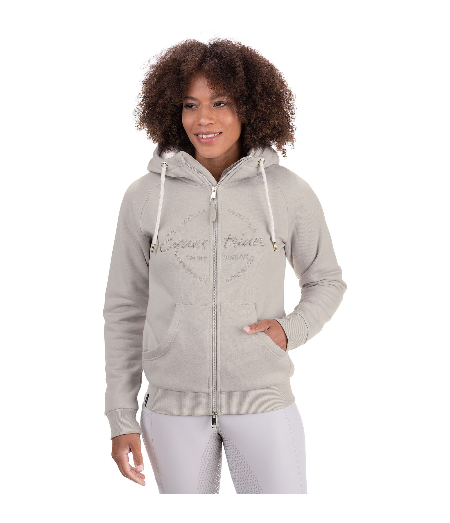 Kapuzen-Sweatjacke Leele