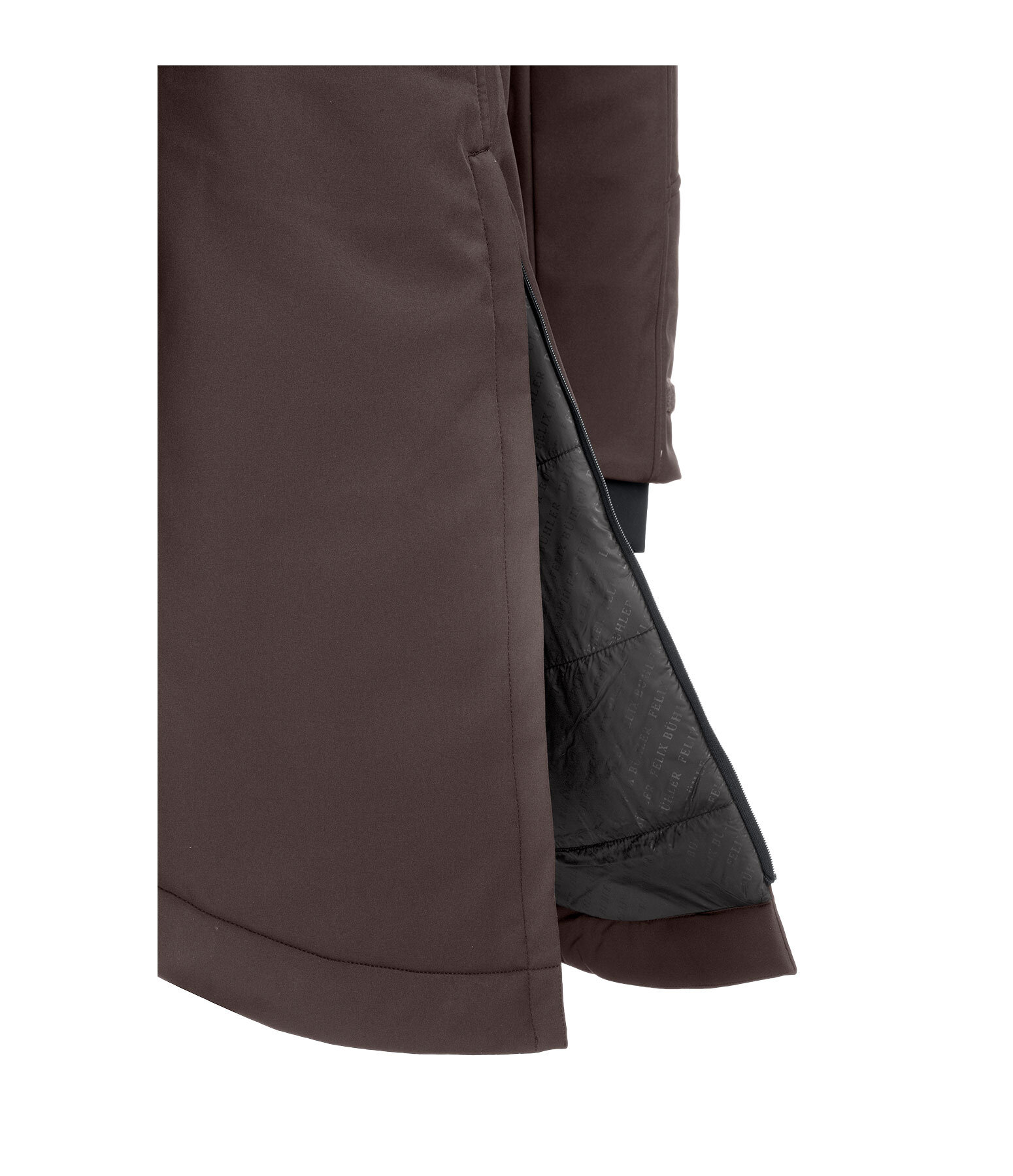 Kapuzen-Softshell-Reitmantel Aurelie