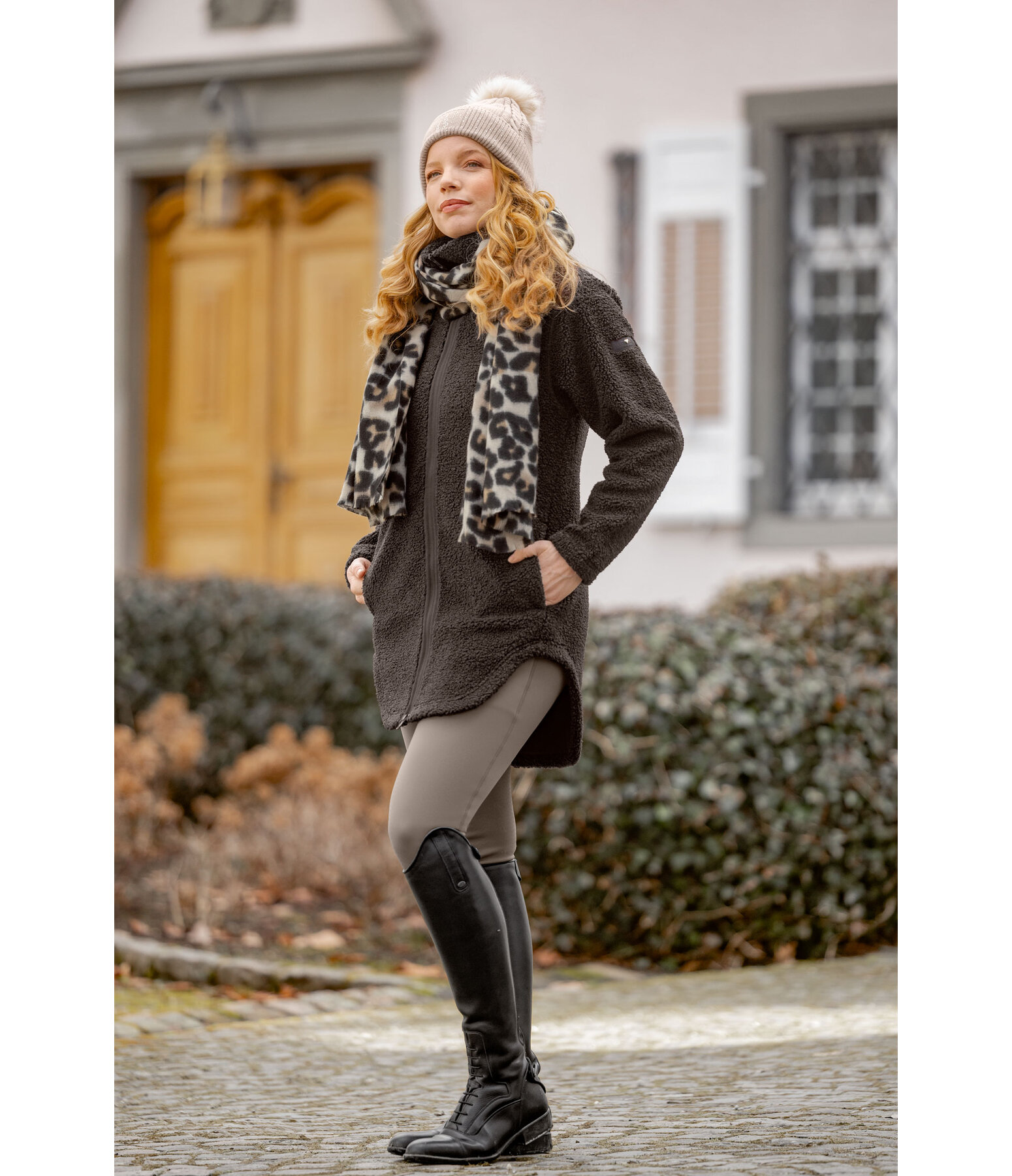 Teddyfleecemantel Chiara