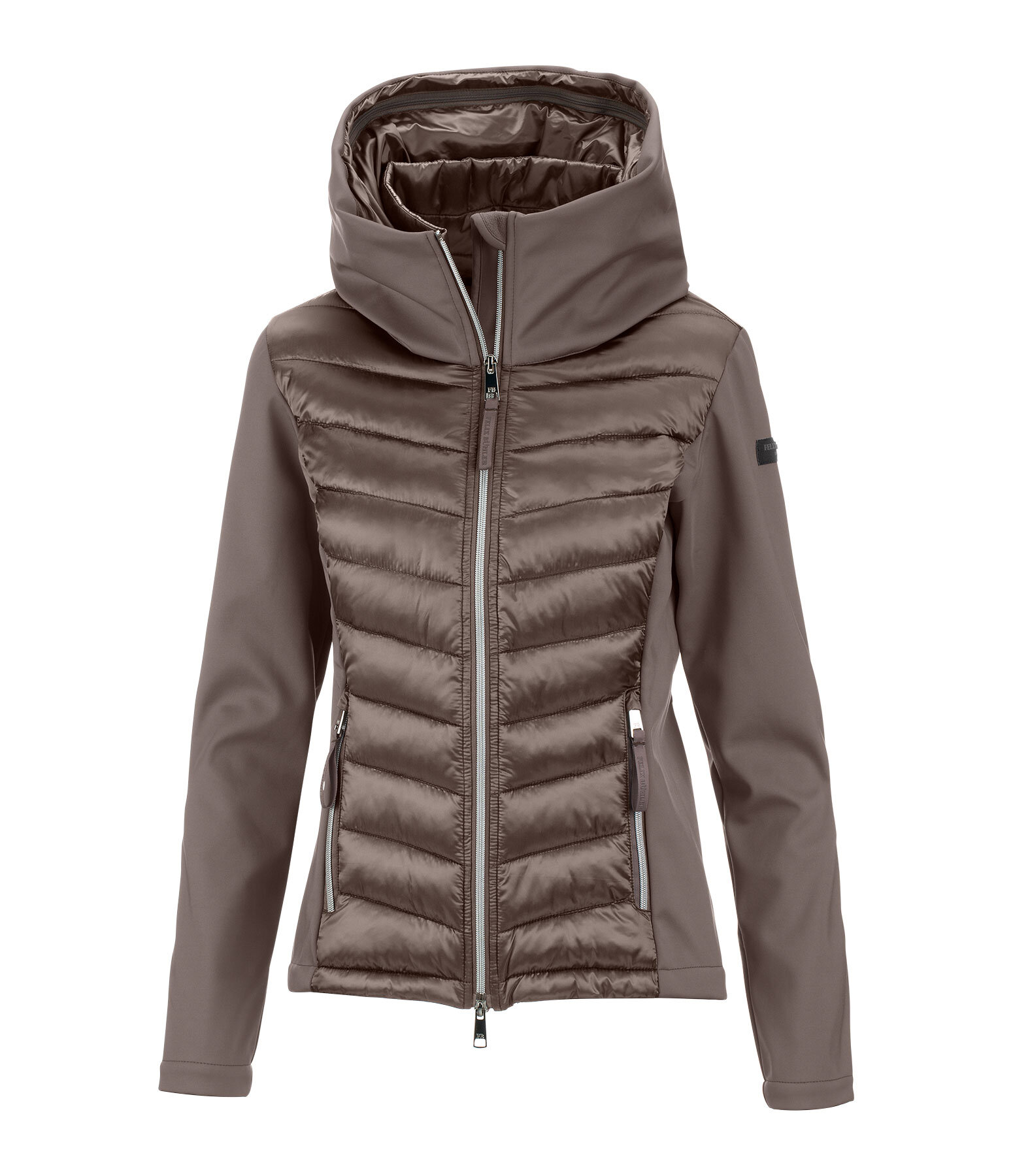Softshell-Kapuzen-Kombi-Reitjacke Cora