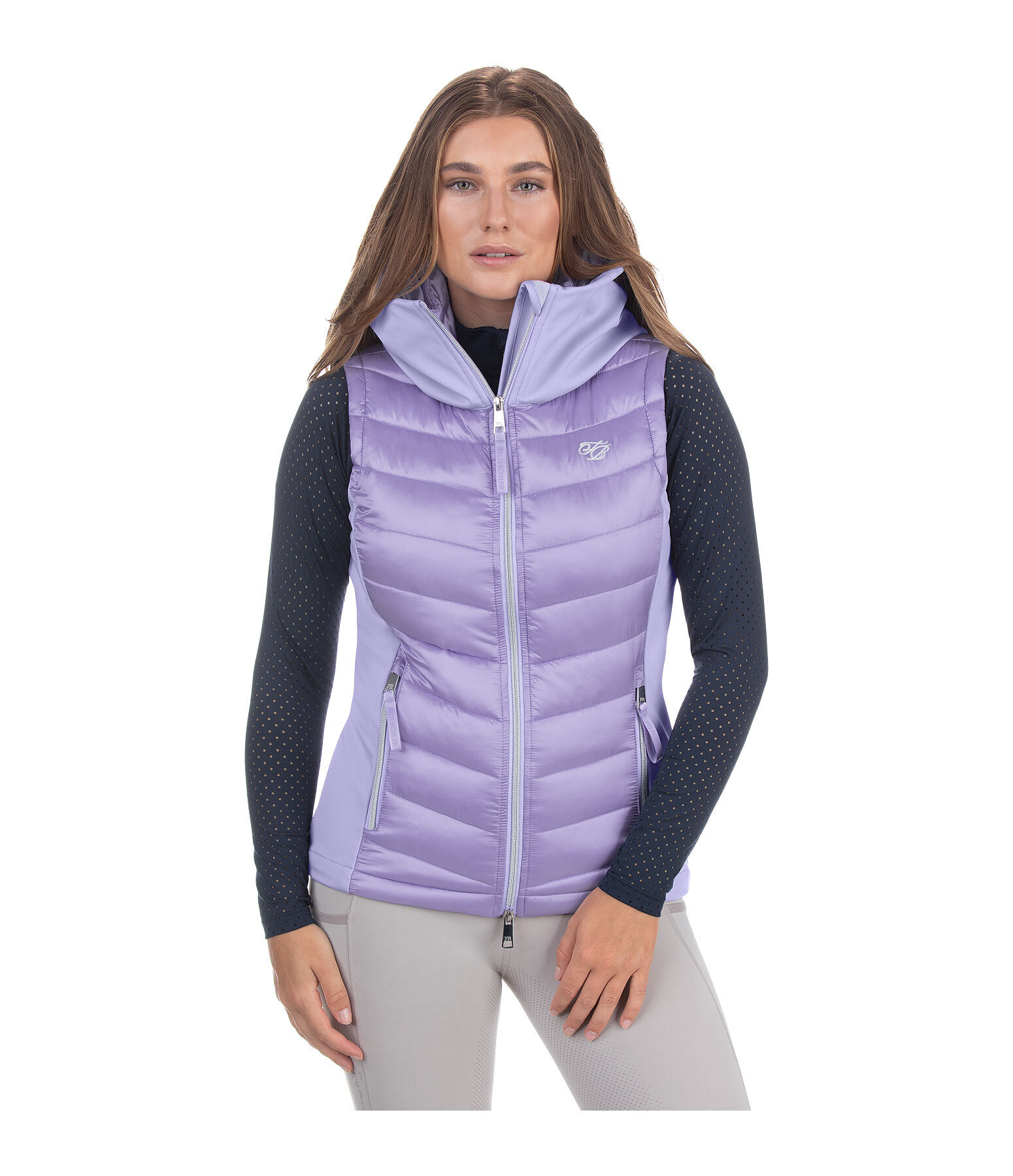 Softshell-Kapuzen-Kombi-Reitweste Zoey