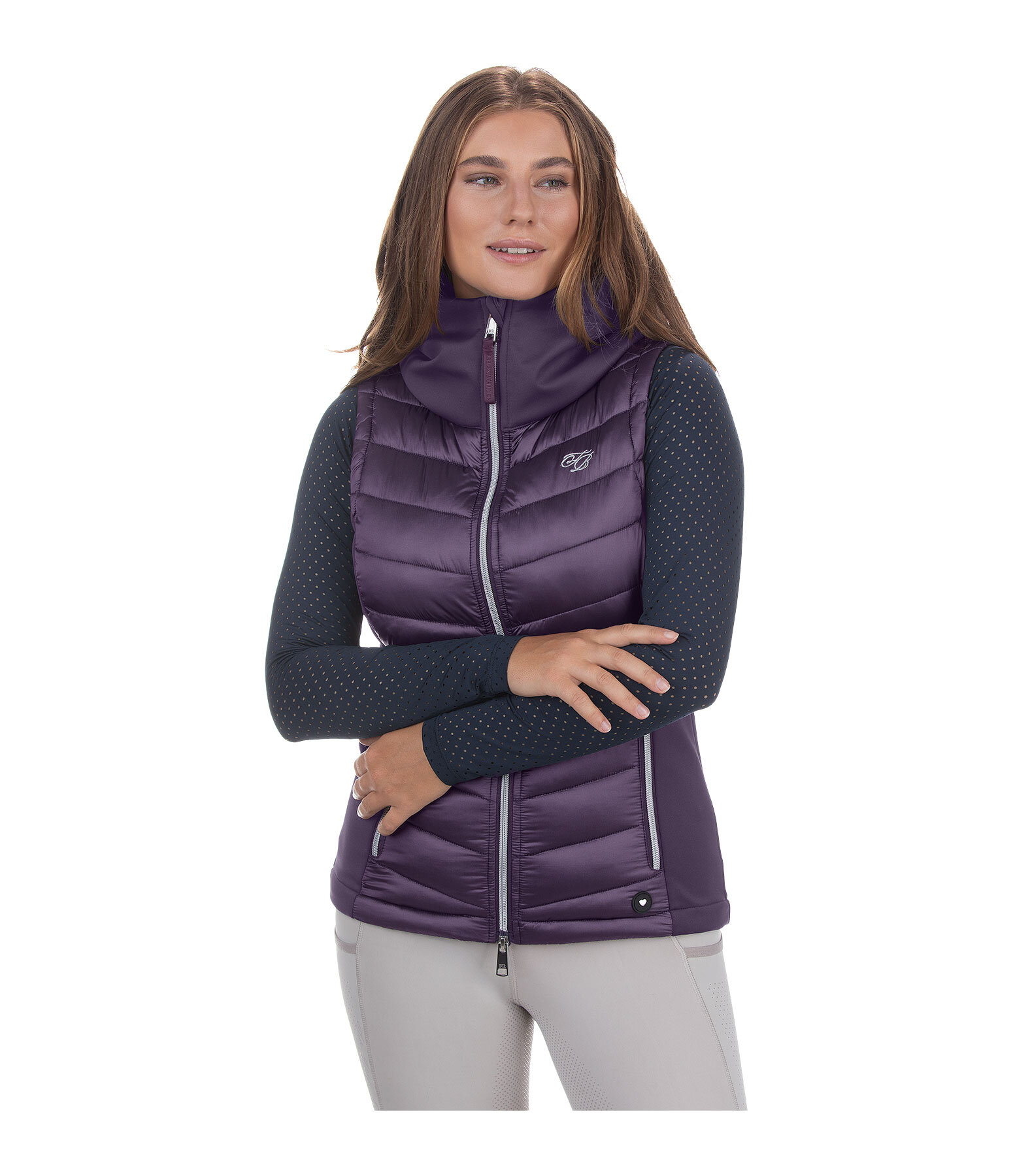 Softshell-Kapuzen-Kombi-Reitweste Zoey