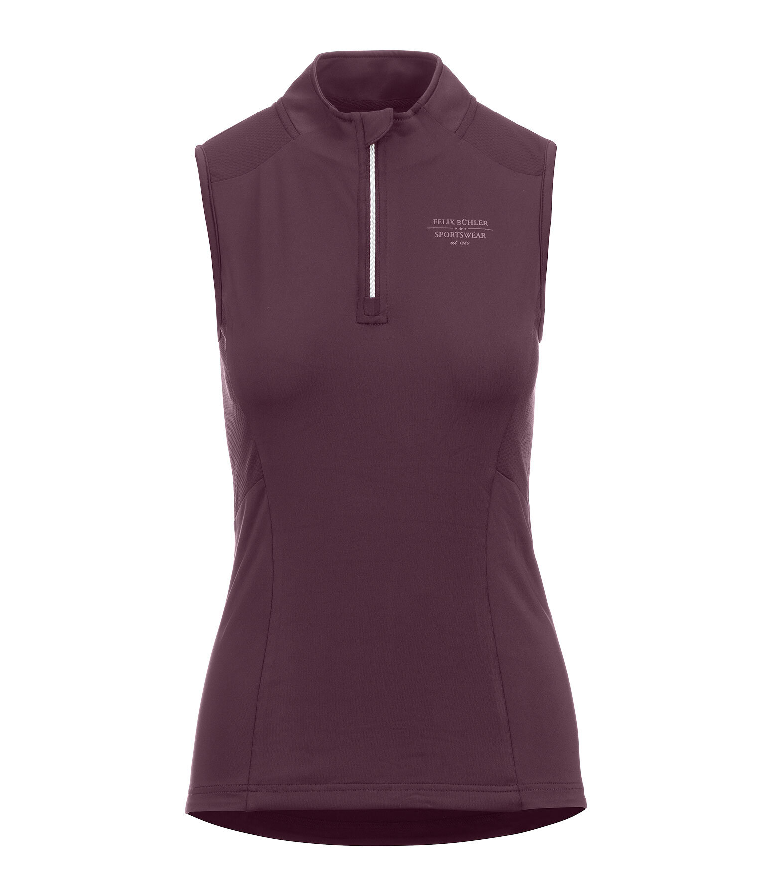 Zip-Funktionsshirt Lana