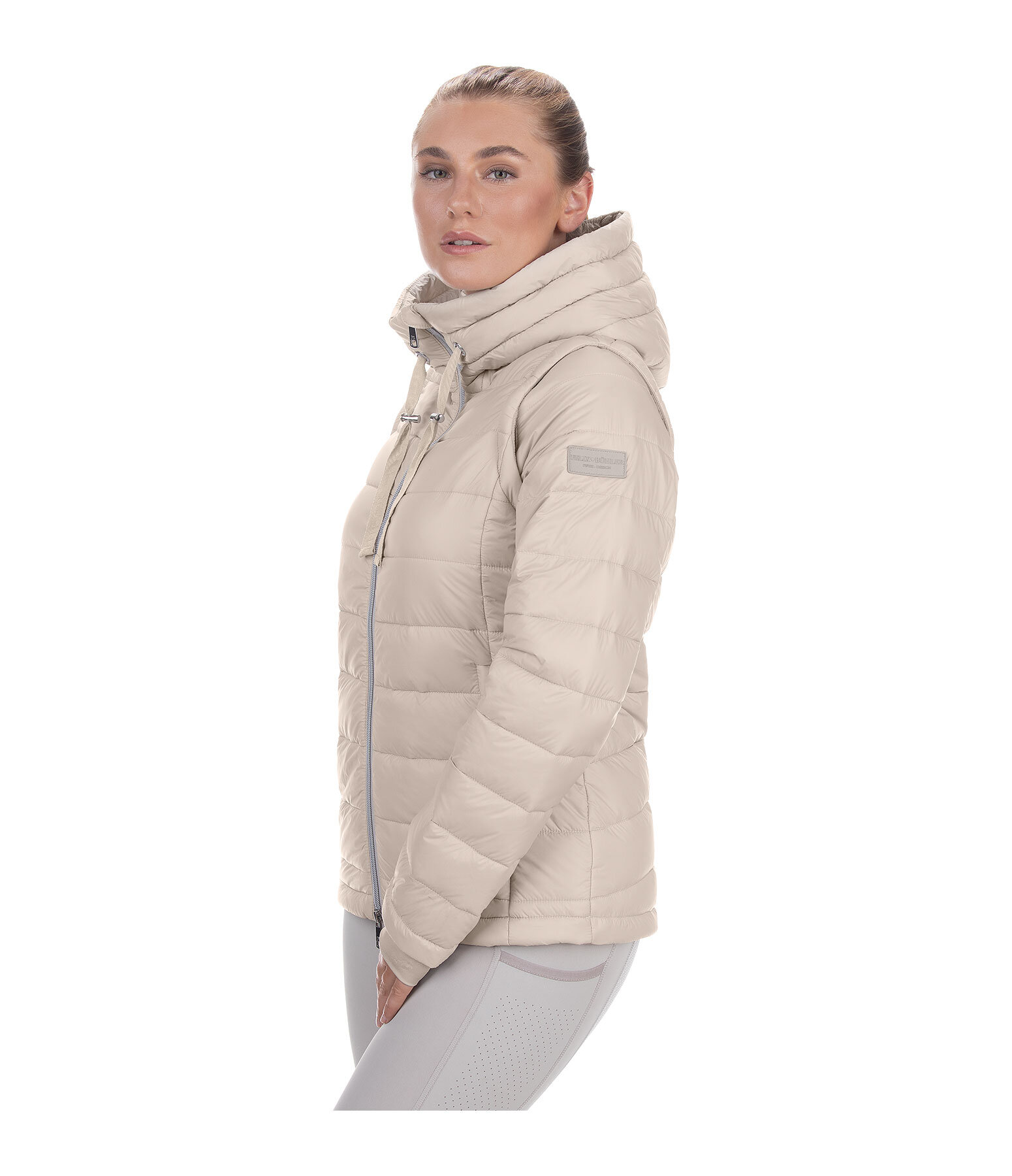 2 in 1 Kapuzen-Steppjacke Cecile